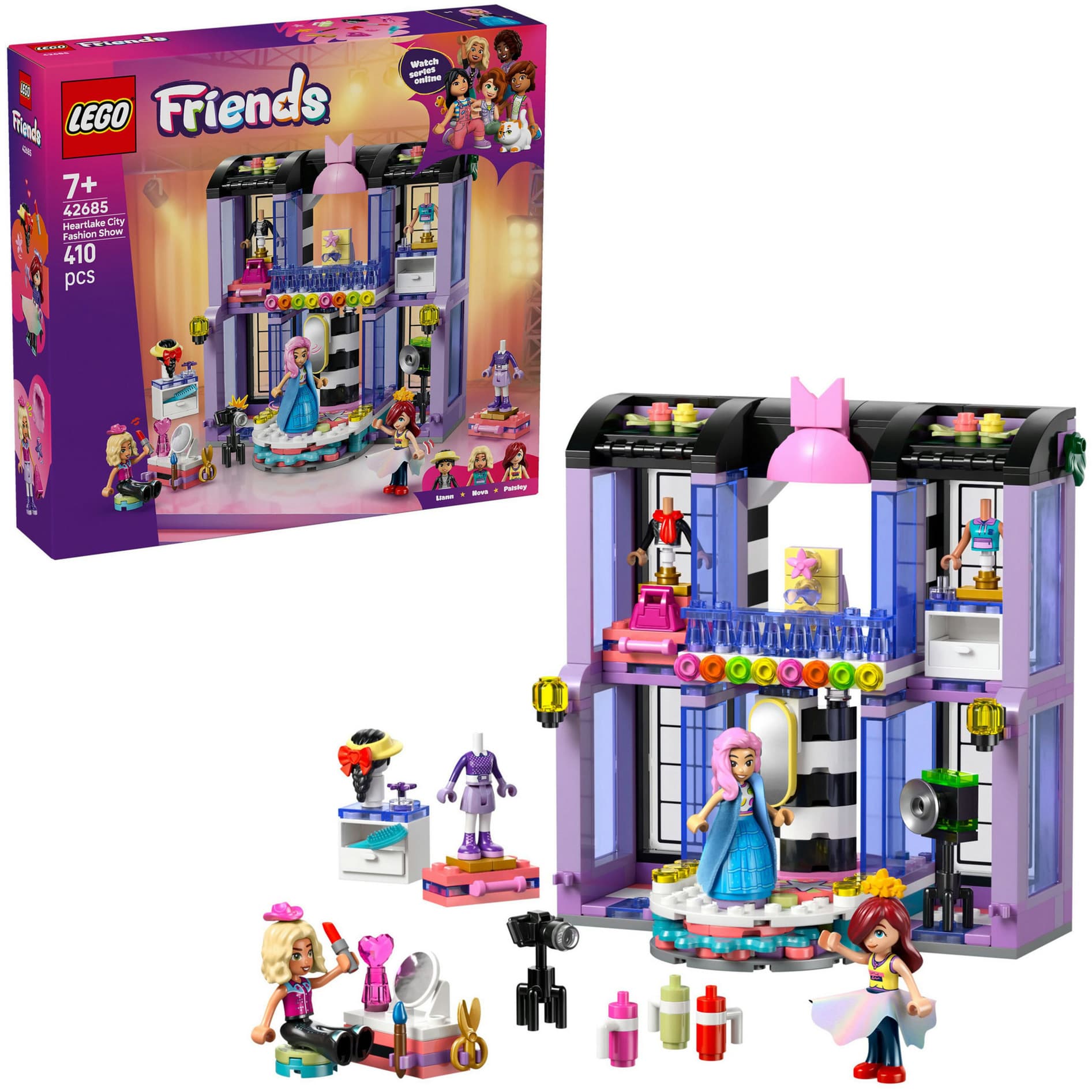 42685 Friends Modeschau in Heartlake City, Konstruktionsspielzeug