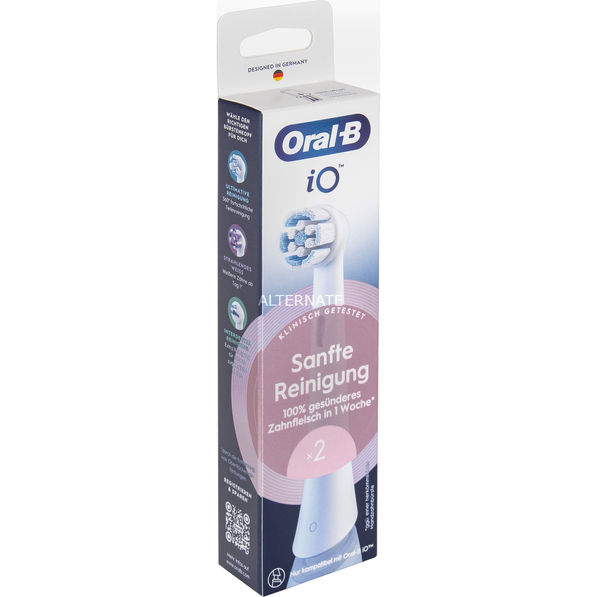 Oral-B iO Sanfte Reinigung 2er, Aufsteckbürste