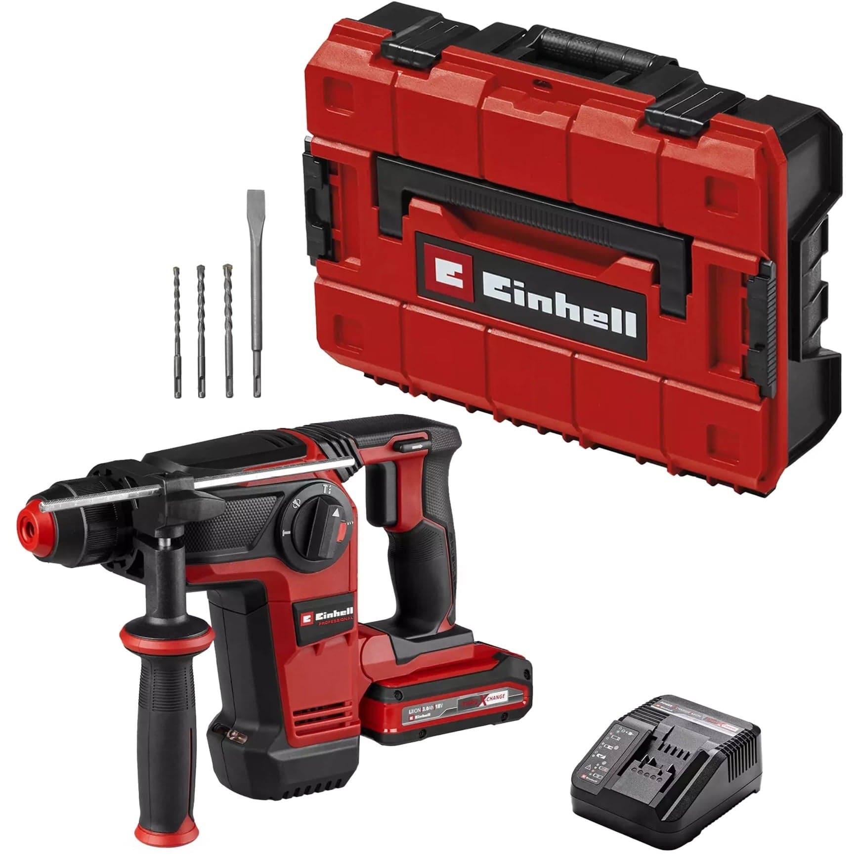 Professional Akku-Bohrhammer TP-HD 18/28 Li BL+4, 18Volt
