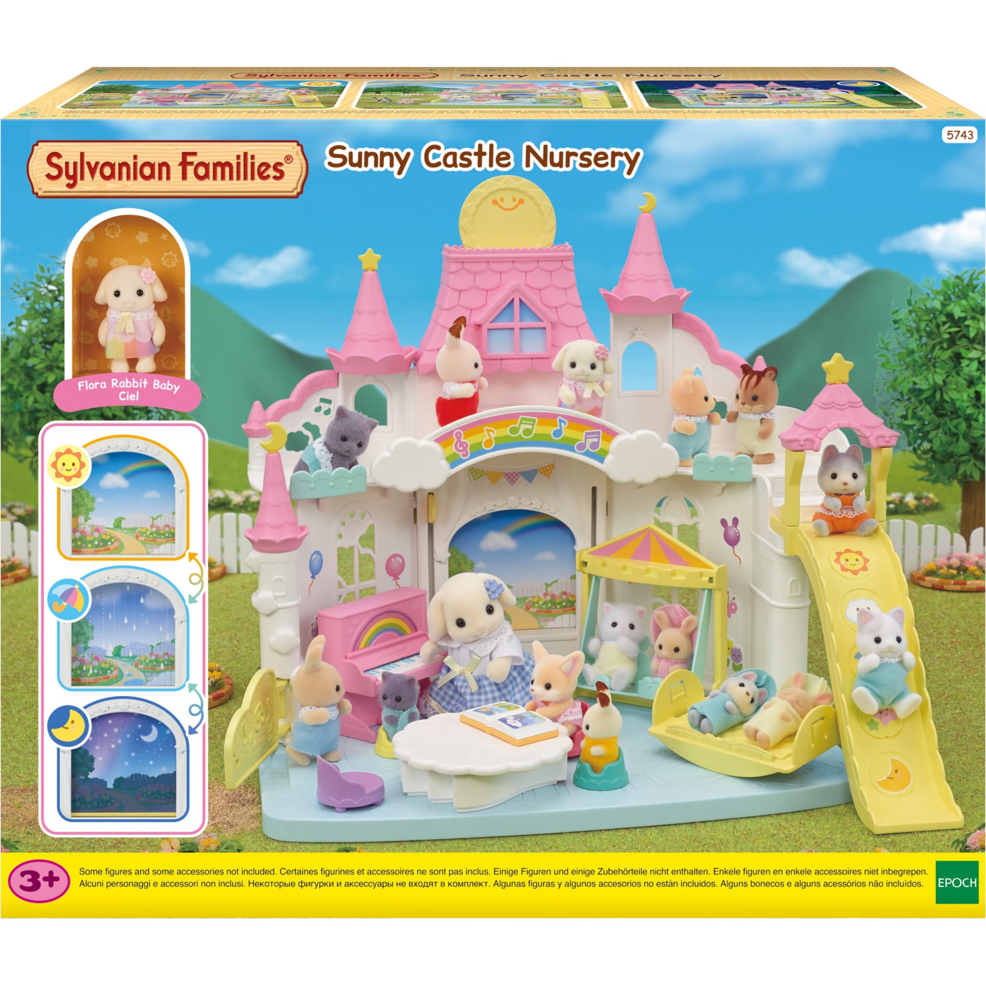 Erlebniskindergarten Sonnenschloss Sylvanian Families, Spiel