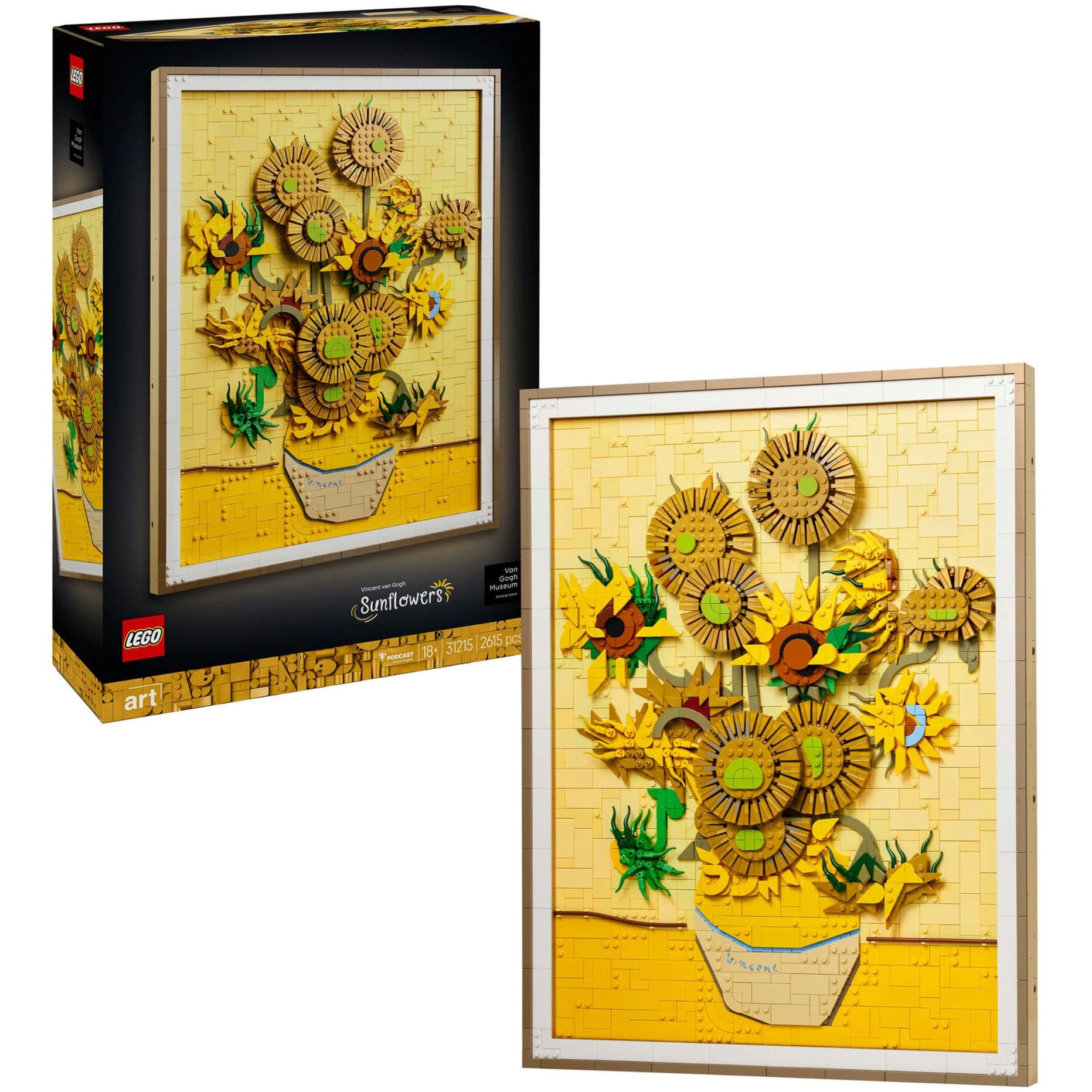 31215 Art Vincent van Gogh - Sonnenblumen, Konstruktionsspielzeug