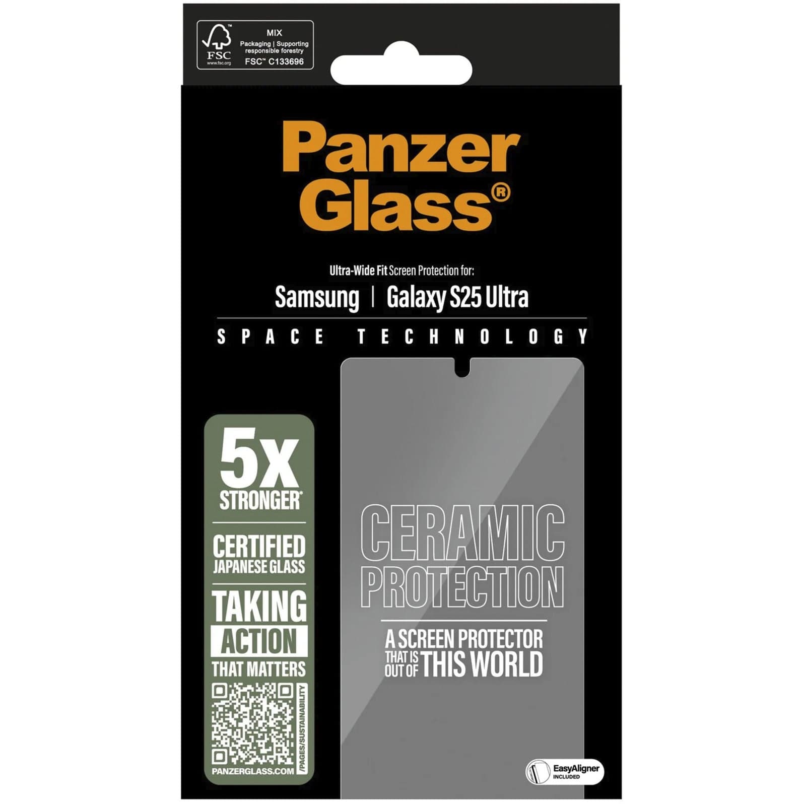 Ceramic Displayschutz Ultra-Wide Fit, Schutzfolie