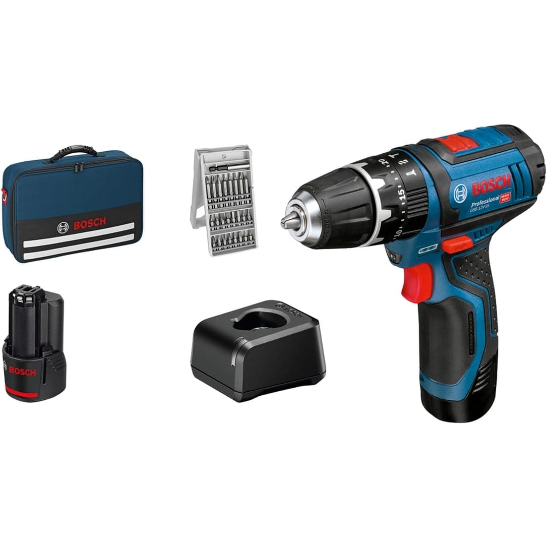 Akku-Schlagbohrschrauber GSB 12V-15 Professional, 12 Volt