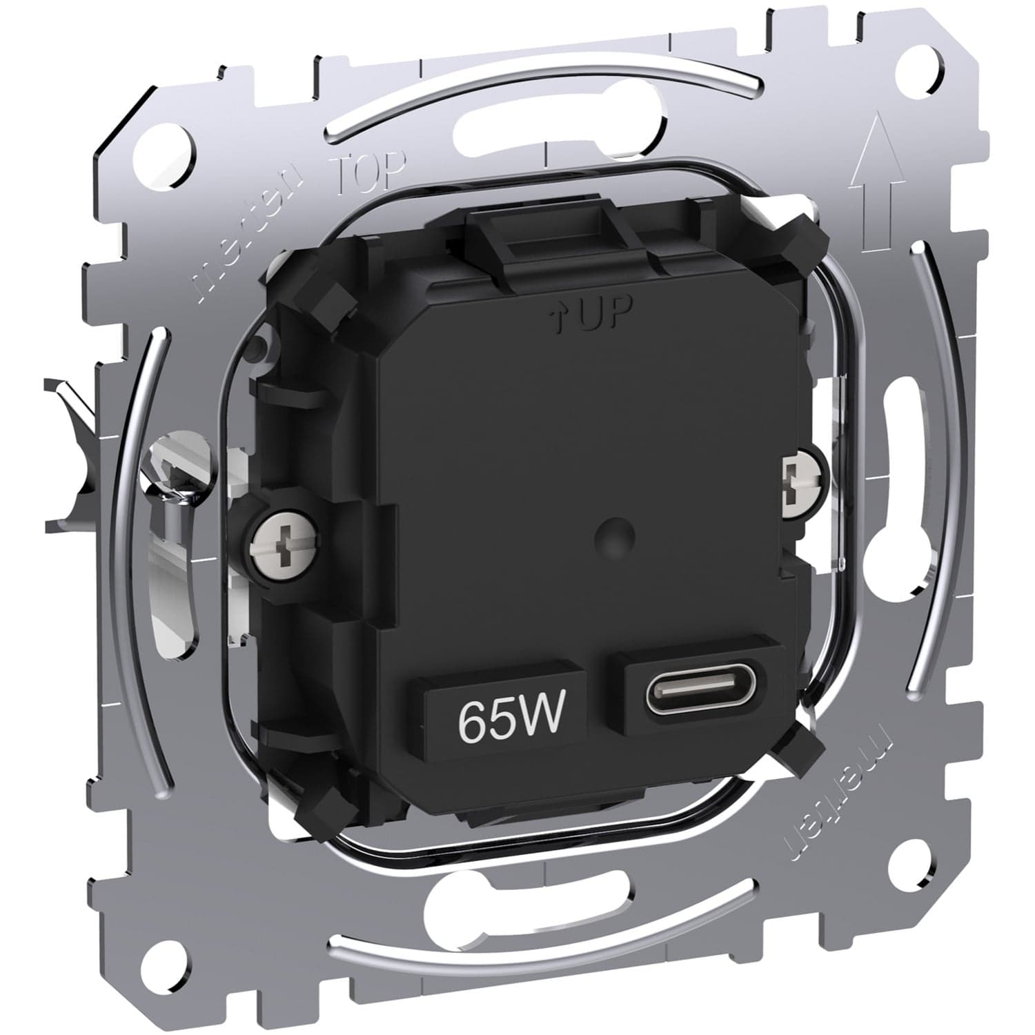 USB-Ladeeinsatz Typ 1x USB Typ C mit Power Delivery 65 Watt MEG4366-0130, Ladegerät