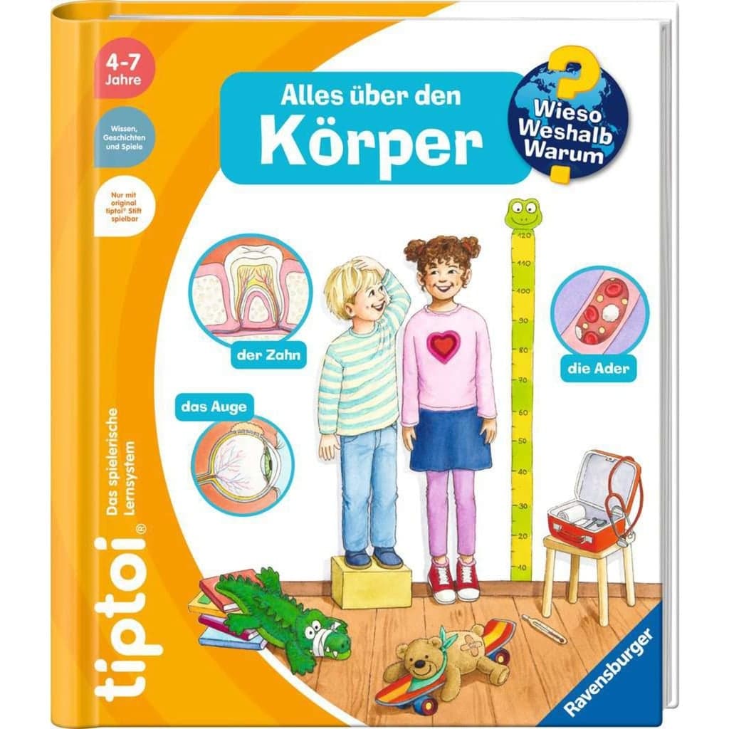 tiptoi Wieso? Weshalb? Warum? Alles über den Körper, Lernbuch
