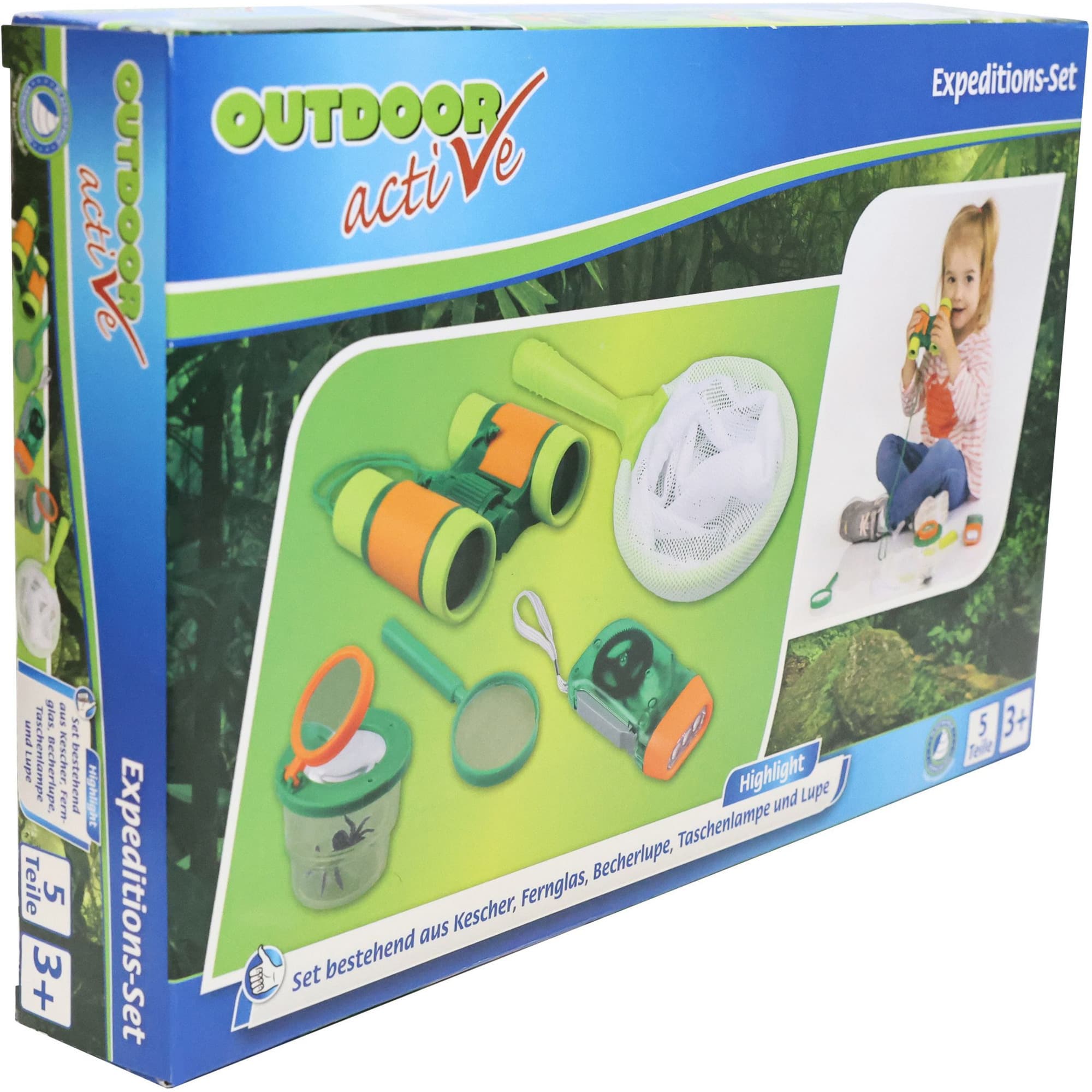Outdoor active Expeditions-Set fünf-teilig