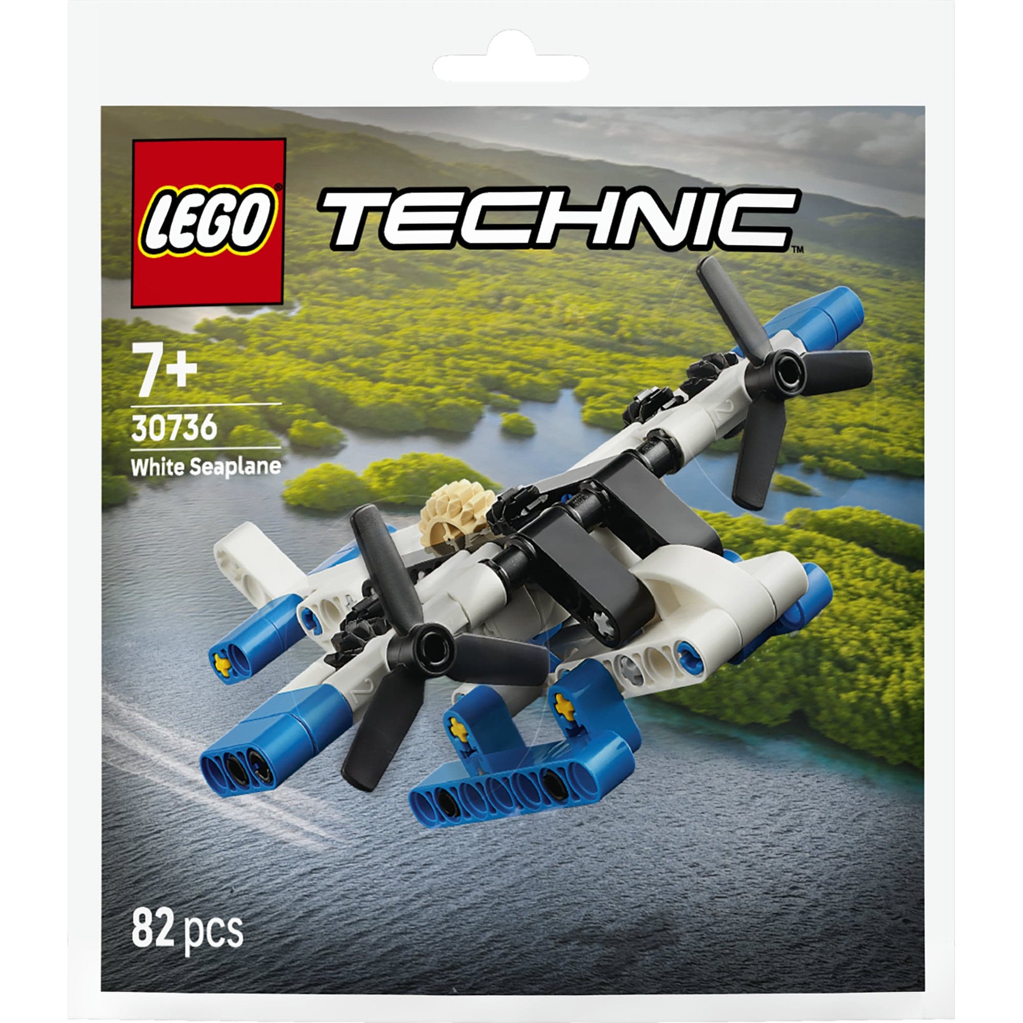 30736 Technic Weißes Wasserflugzeug, Konstruktionsspielzeug