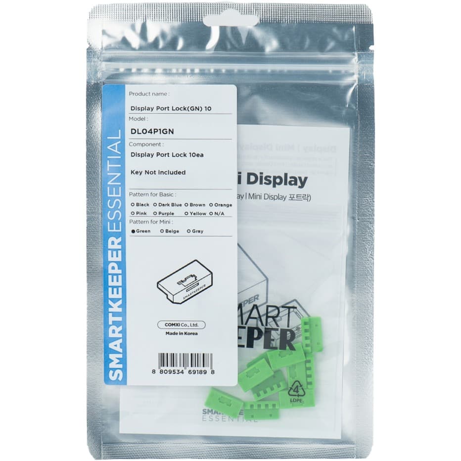 ESSENTIAL DisplayPort Lock (DL04), Einsteckschloss