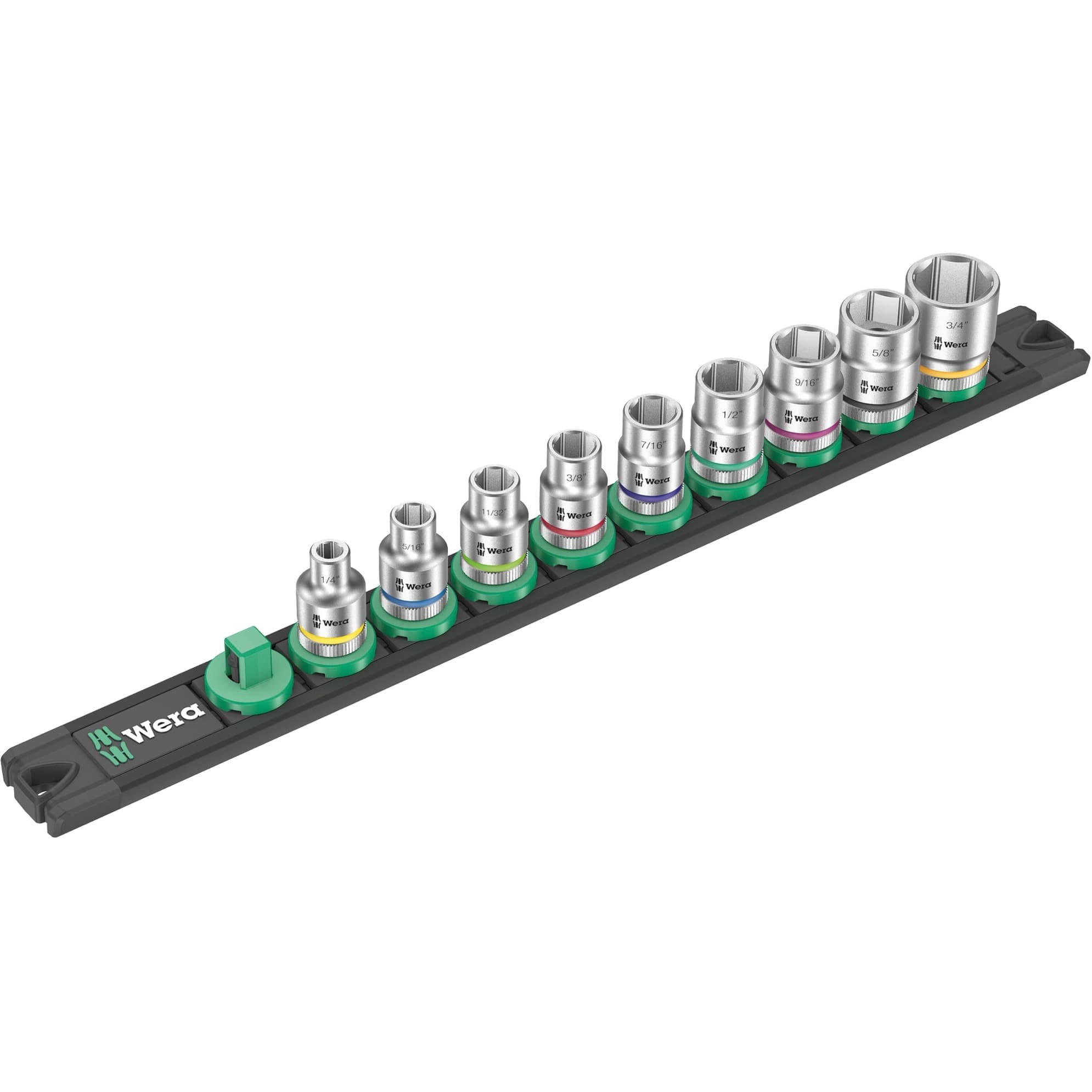 Nuss-Magnetleiste B Imperial 1 Steckschlüsseleinsatz-Satz 3/8", zöllig