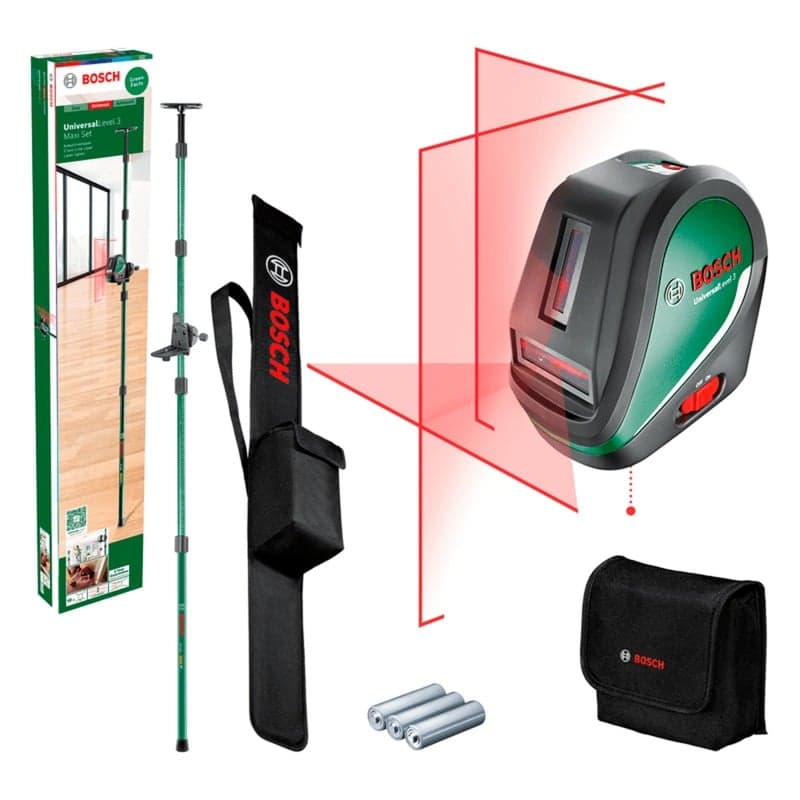 Kreuzlinienlaser UniversalLevel 3 Maxi-Set