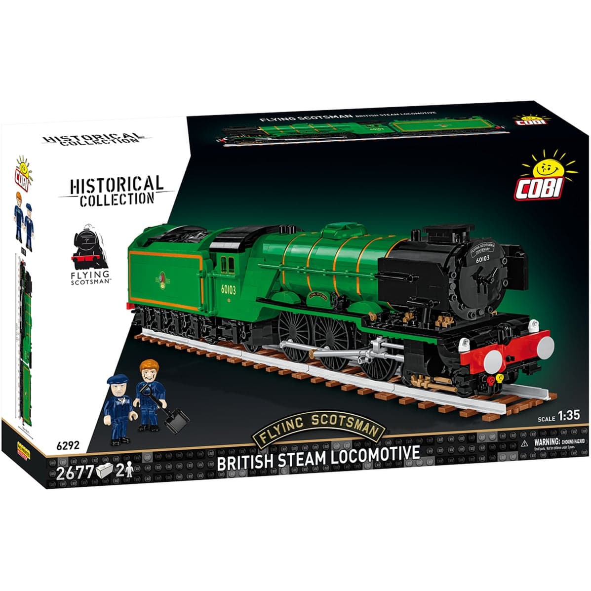 Flying Scotsman - British Steam Locomotive, Konstruktionsspielzeug