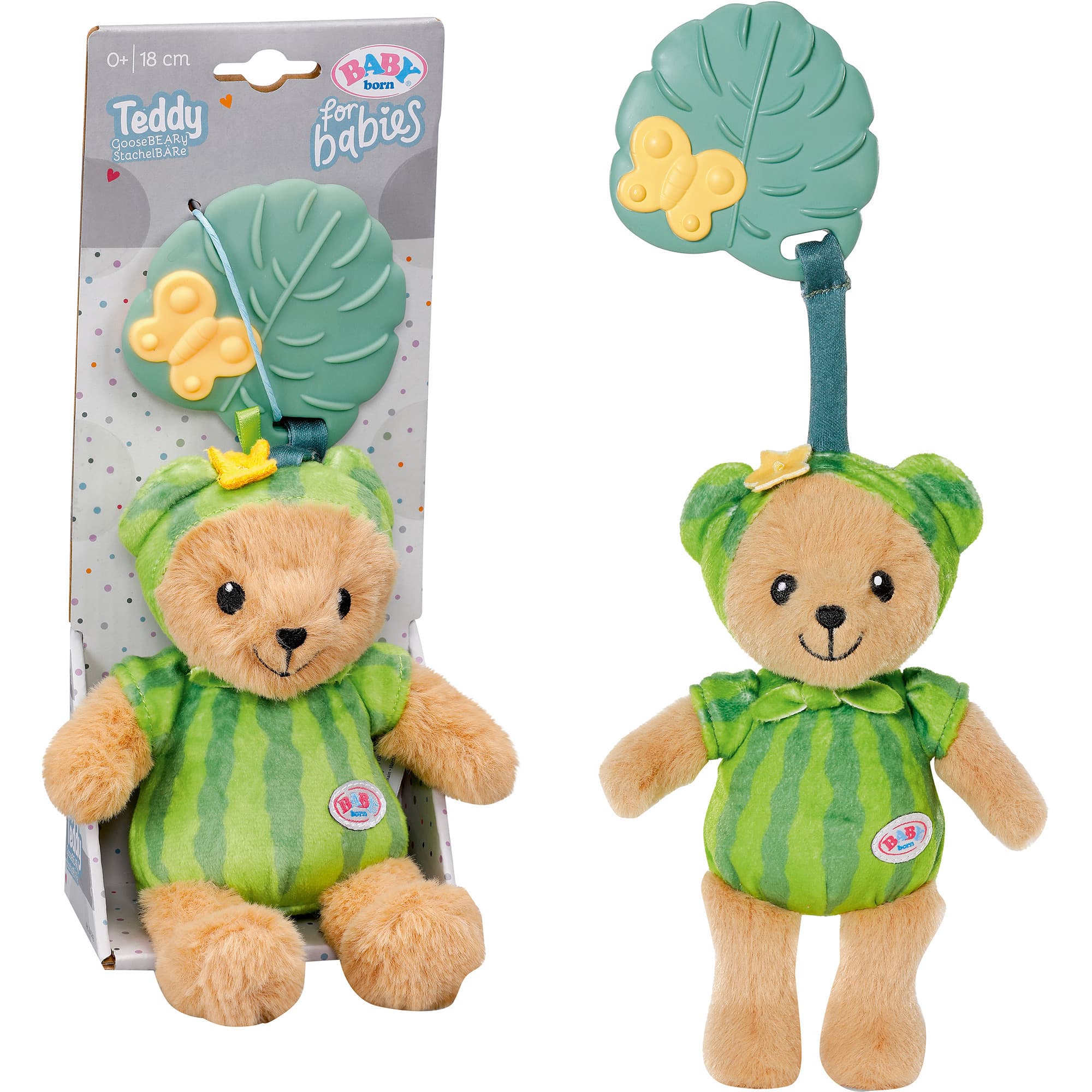 BABY born® for babies TeddyStachelBÄRe 18cm, Kuscheltier