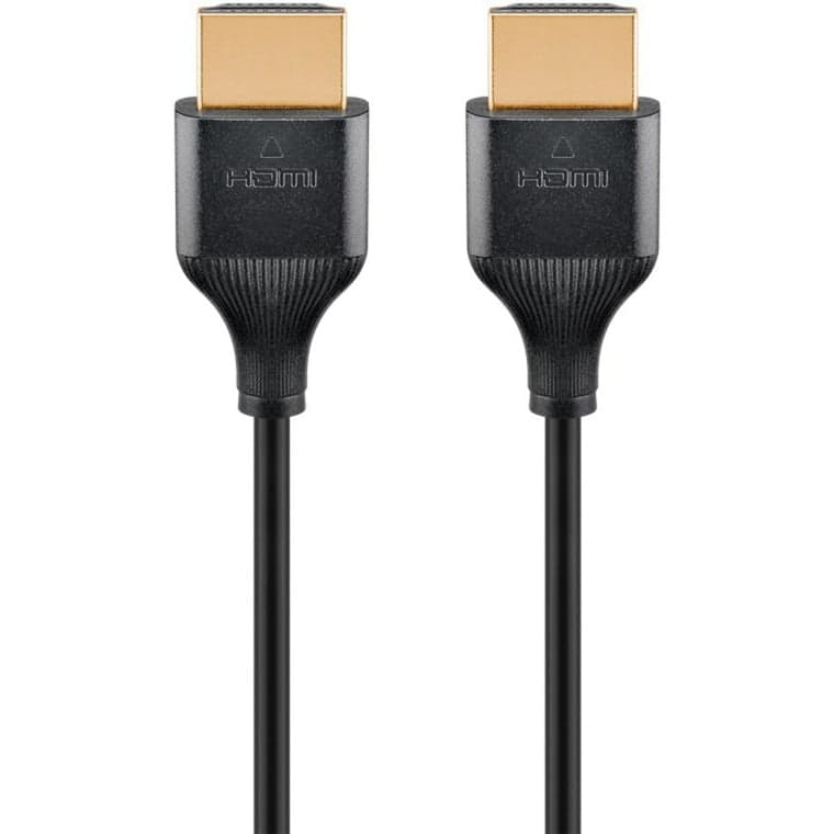Slim High-Speed-HDMI-Kabel mit Ethernet, 4K @ 60Hz
