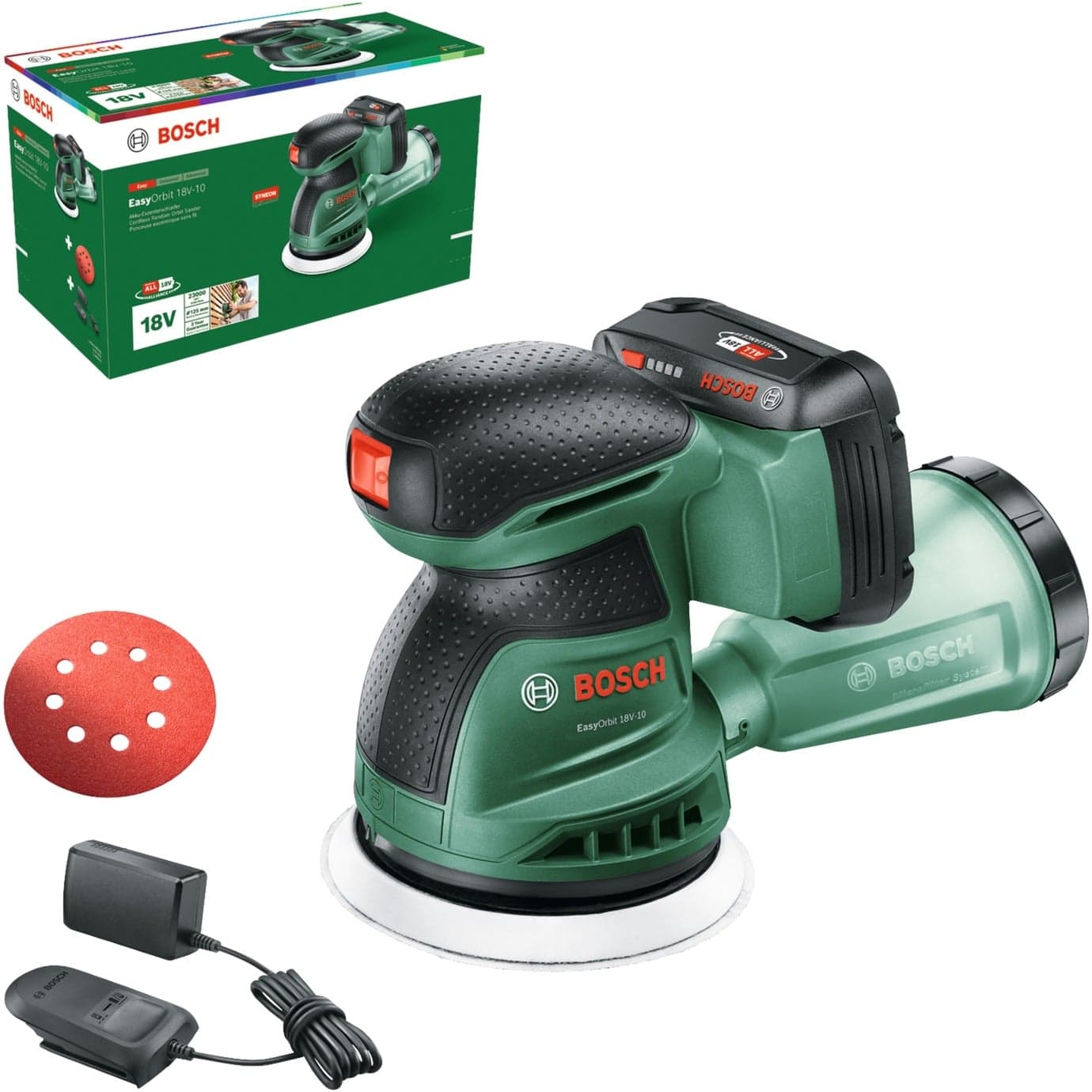 Akku-Exzenterschleifer EasyOrbit 18V-10, 18Volt