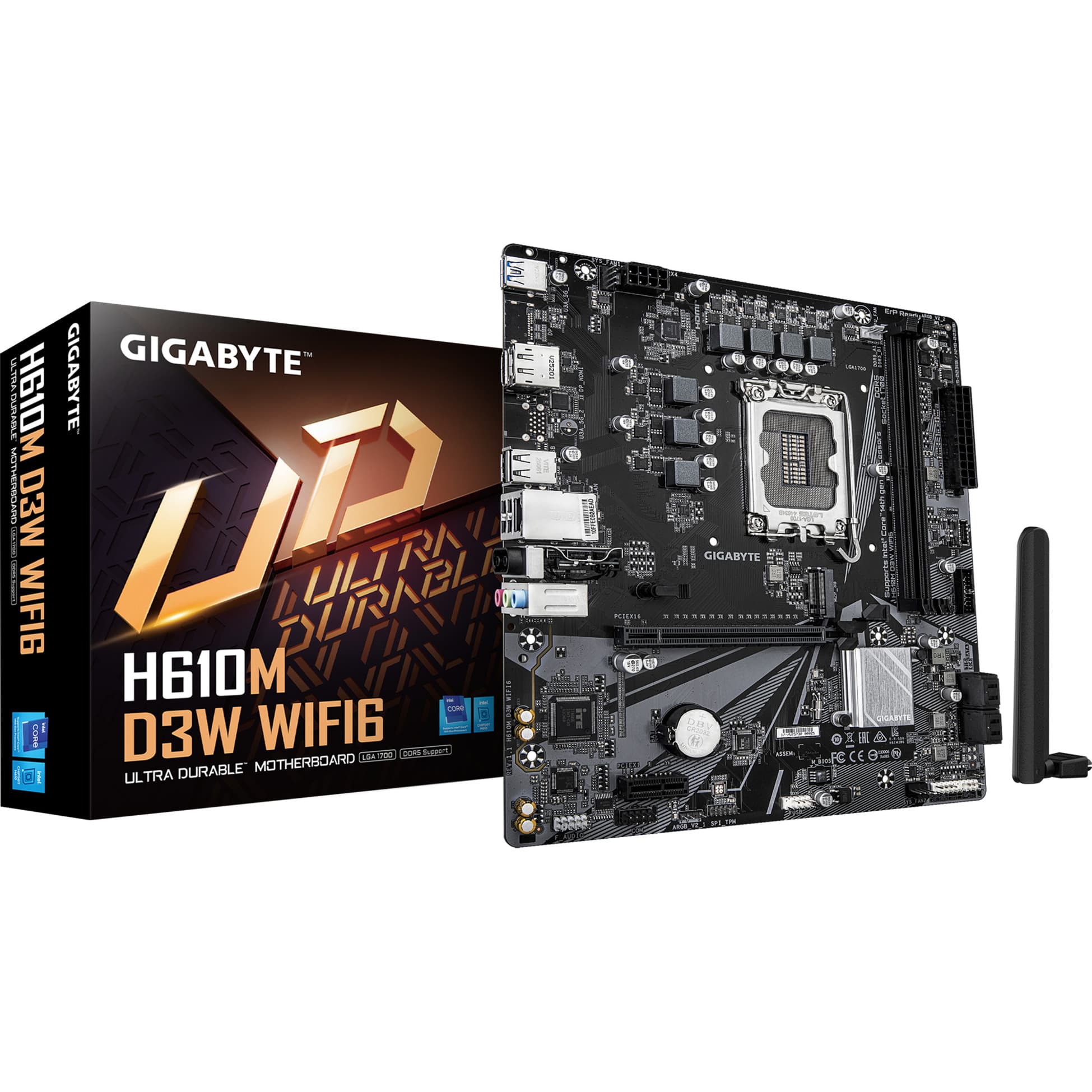 H610M D3W WIFI6, Mainboard