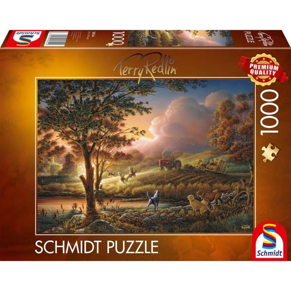Terry Redlin: Sonnengold über reifen Feldern, Puzzle