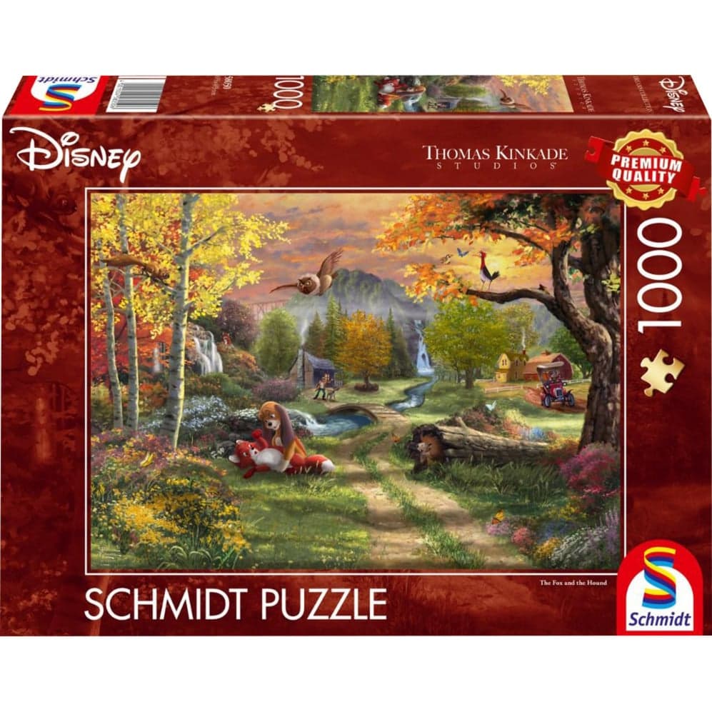 Thomas Kinkade Studios: Disney - The Fox and the Hound, Puzzle