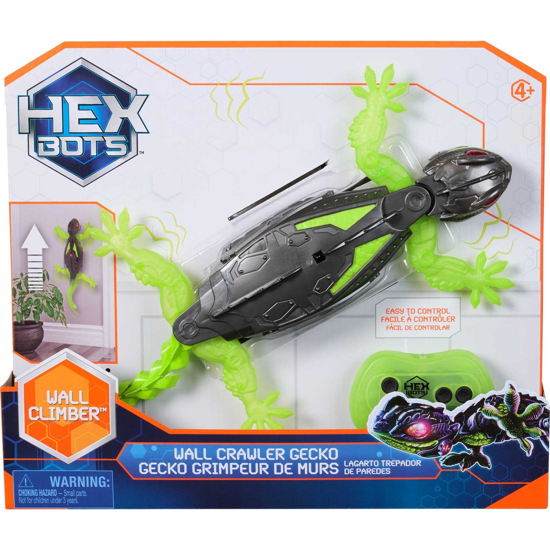 Hex Bots - Wall Crawler Gecko, Spielfigur