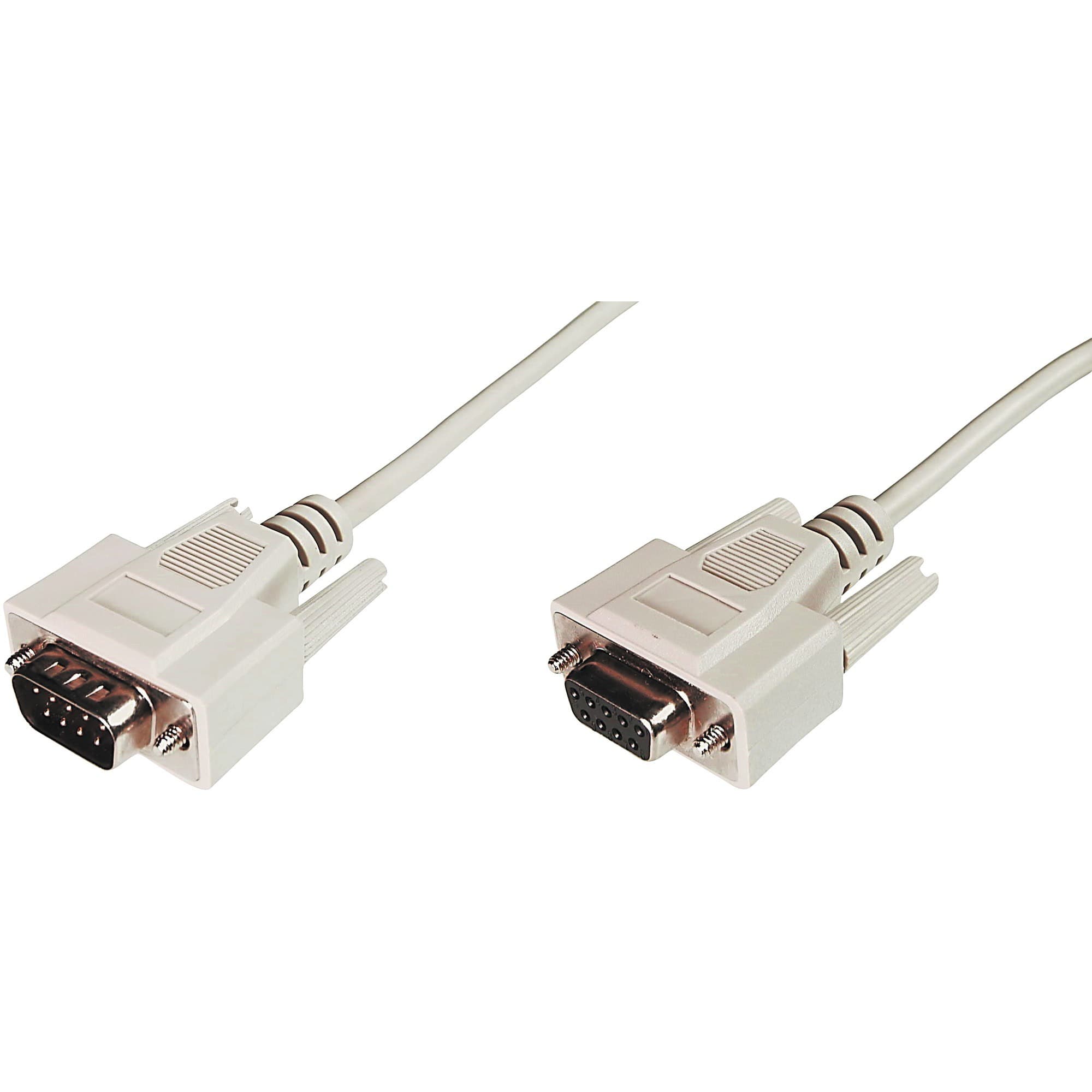 Serielles Datatransfer Verlängerungskabel, D-Sub9 (Stecker) > D-Sub9 (Buchse)