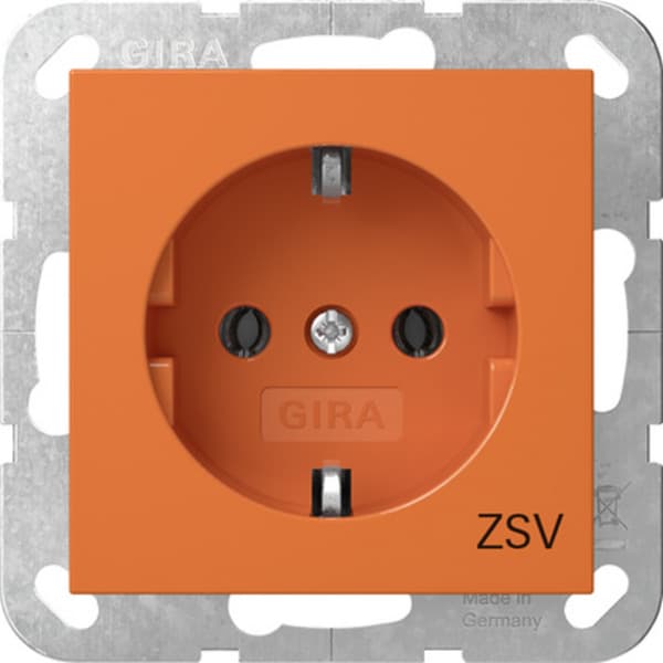 Steckdose Zusätzliche Sicherheitsversorgung Steckdose Typ F 16 Ampere 250 Volt Schutzkontakt Steckdose