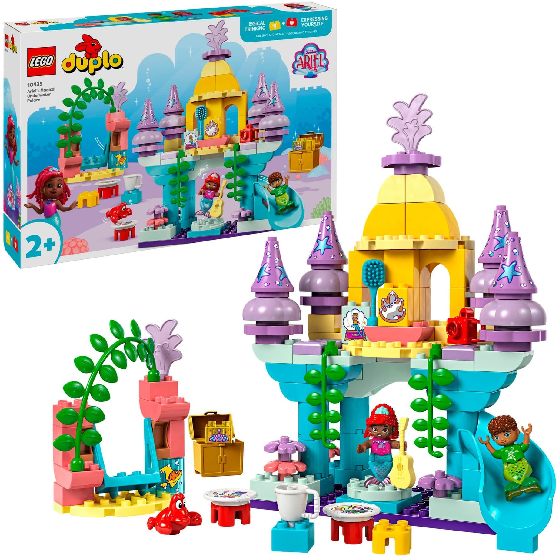 10435 DUPLO Disney Arielles magischer Unterwasserpalast, Konstruktionsspielzeug