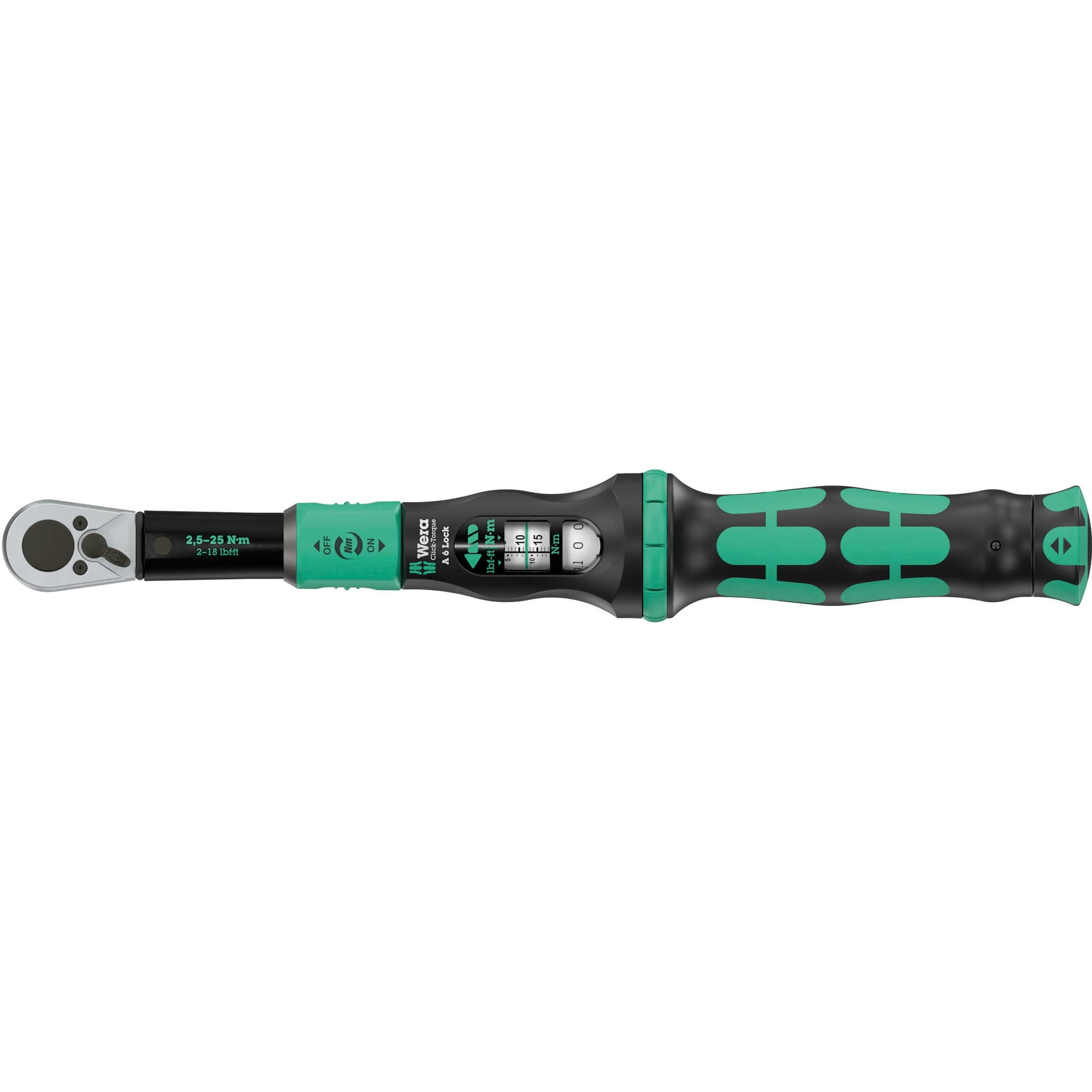 Drehmomentschlüssel mit Umschaltknarre Click-Torque Lock A 6