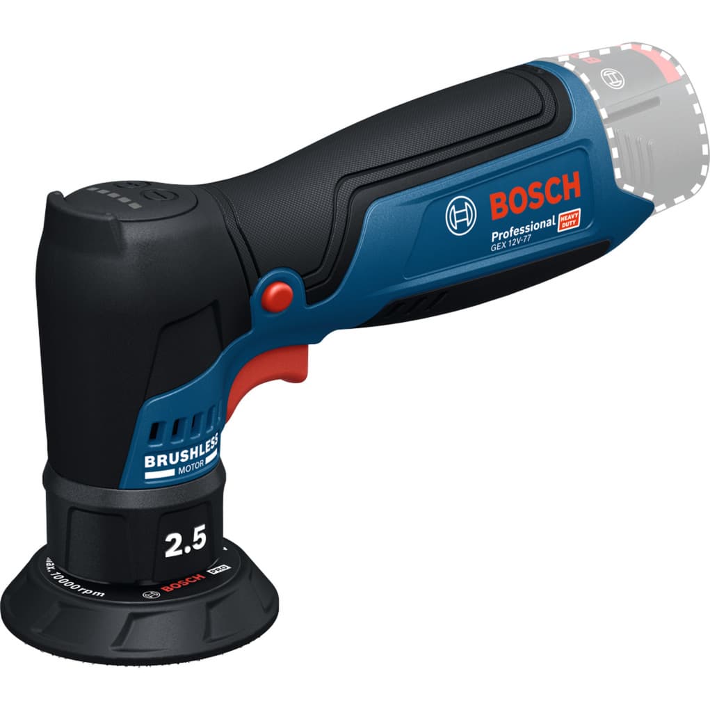 Akku-Exzenterschleifer GEX 12V-77 Professional solo, 12Volt