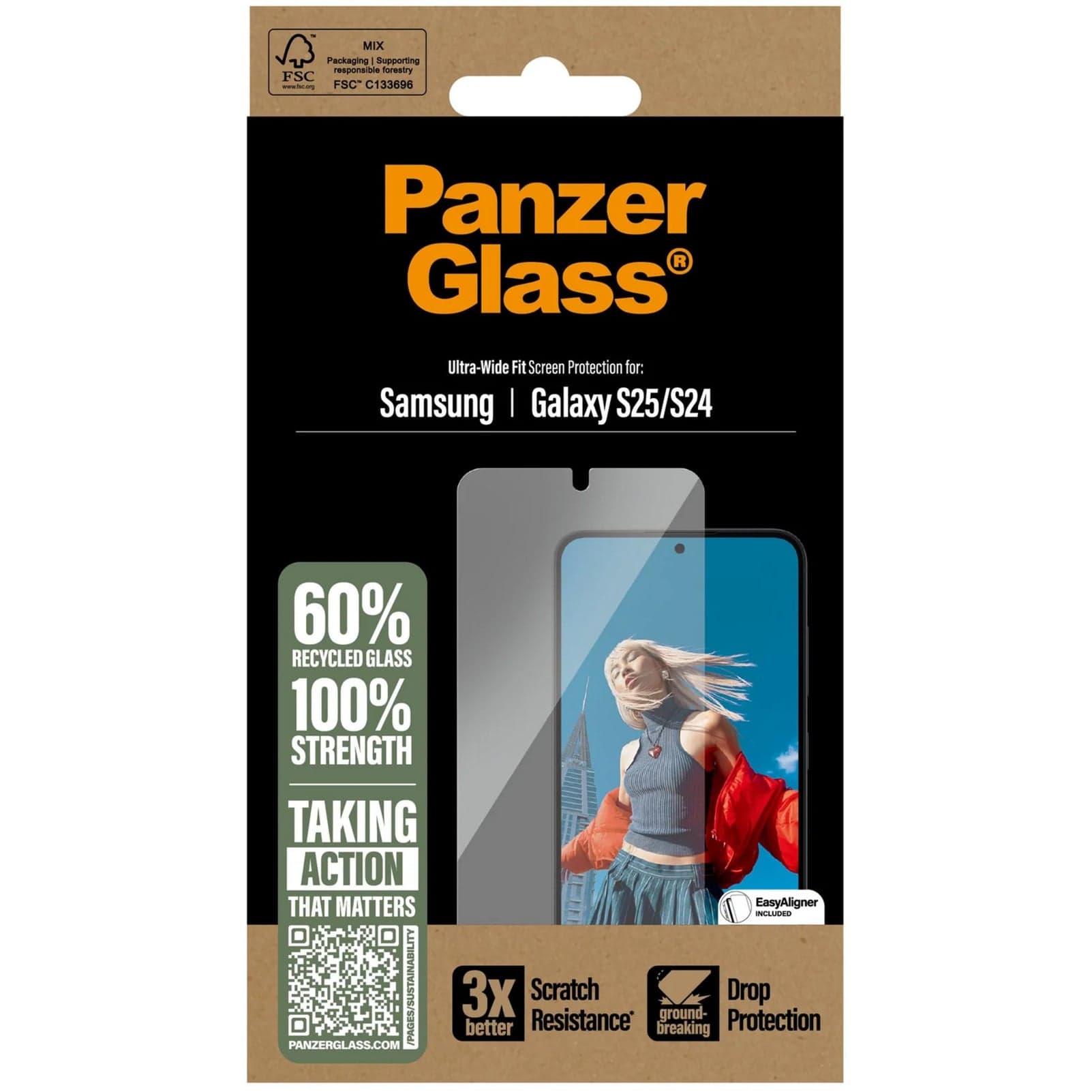 Displayschutz Ultra-Wide Fit, Schutzfolie