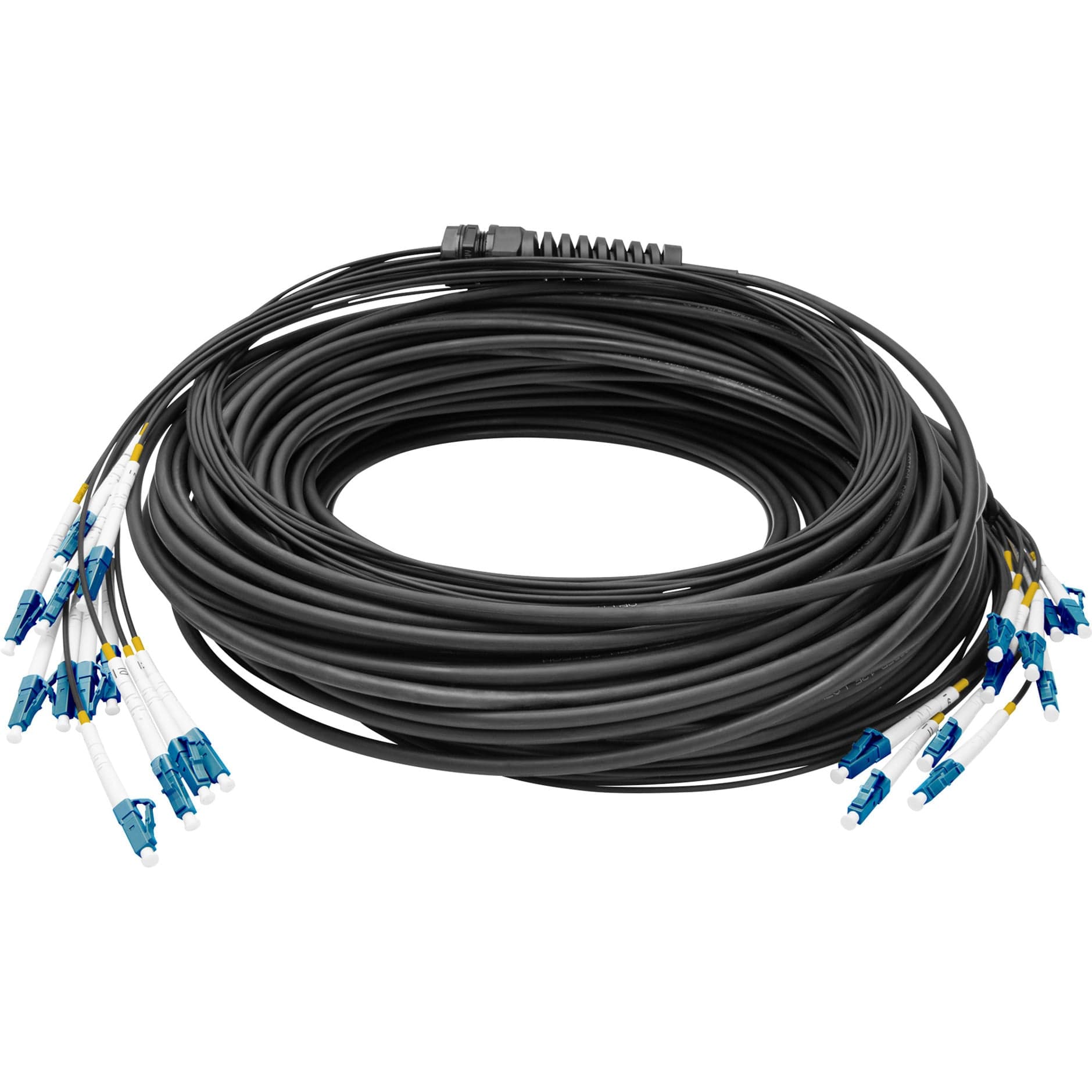 Glasfaser Universal Breakout Kabel, Duplex, LC/UPC Stecker, Singlemode OS2