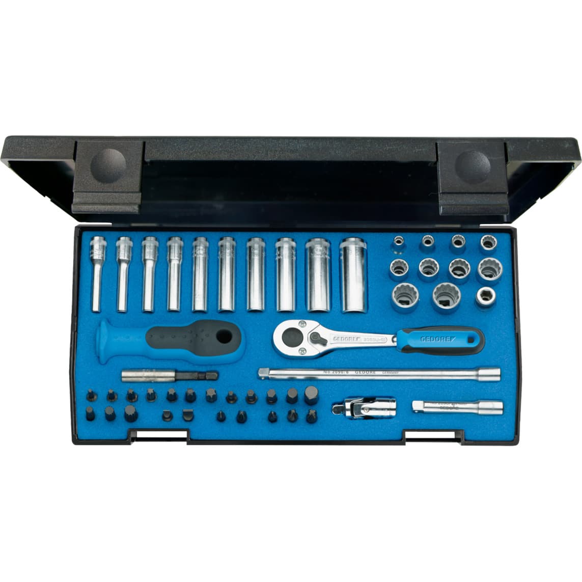 Steckschlüssel-Satz 1/4" DU-IN-IS-PH-PZ-TX-XZN, 49 teilig