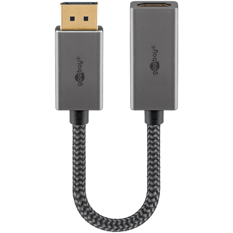 Plus DisplayPort > HDMI Adapterkabel, 8K @ 60Hz