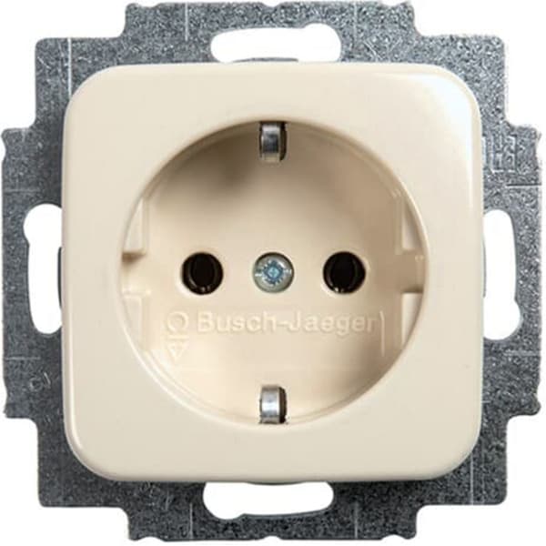Steckdosen-Einsatz mit Steckanschluss Typ 20 EUC-212, Unterputz, 16 Ampere, 250 Volt