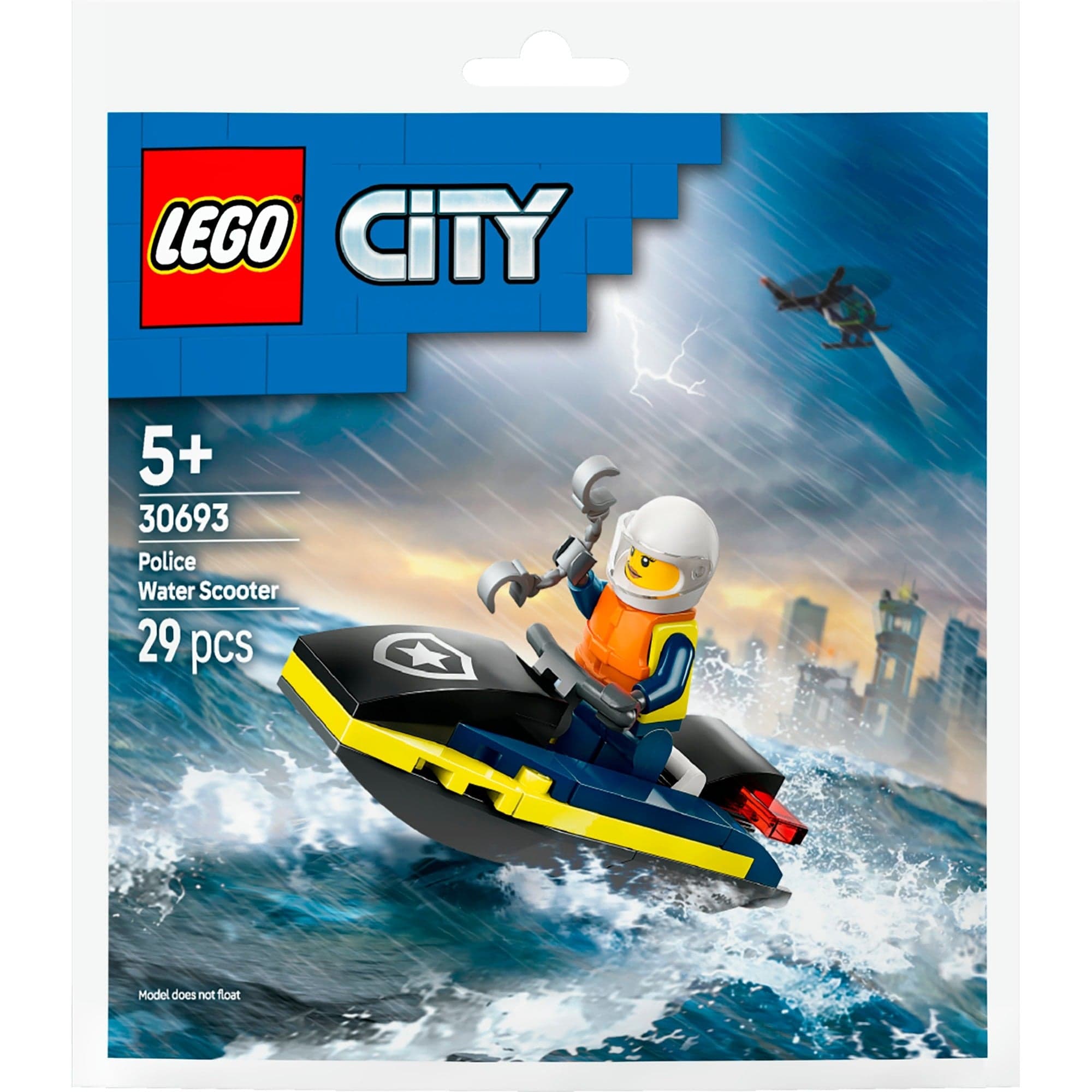 30693 City Polizei Jetski, Konstruktionsspielzeug