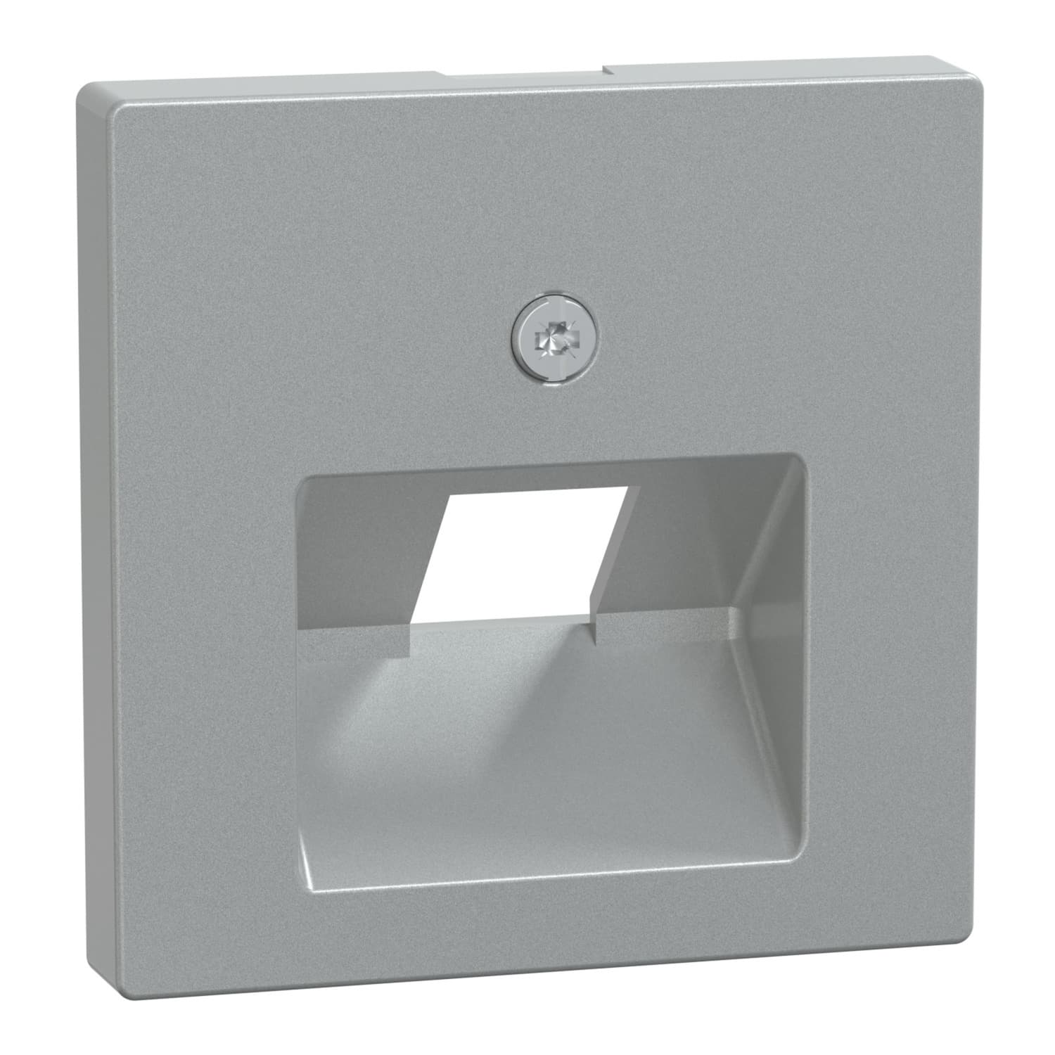 Zentralplatte Aluminium für Universal-Anschluss-Einsatz, Typ 298360, Unterputzmontage