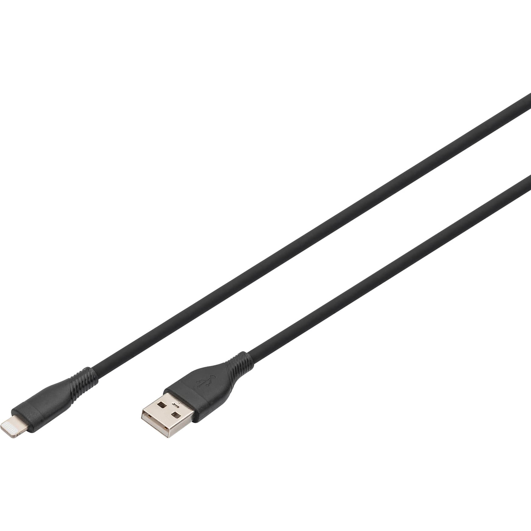 USB 2.0 Silikon-Kabel USB-A > Lightning, MFI zertifiziert