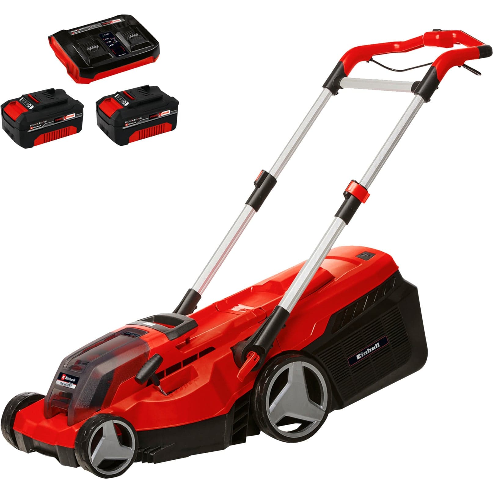 Professional Akku-Rasenmäher RASARRO 36/38, 36Volt (2x18V)