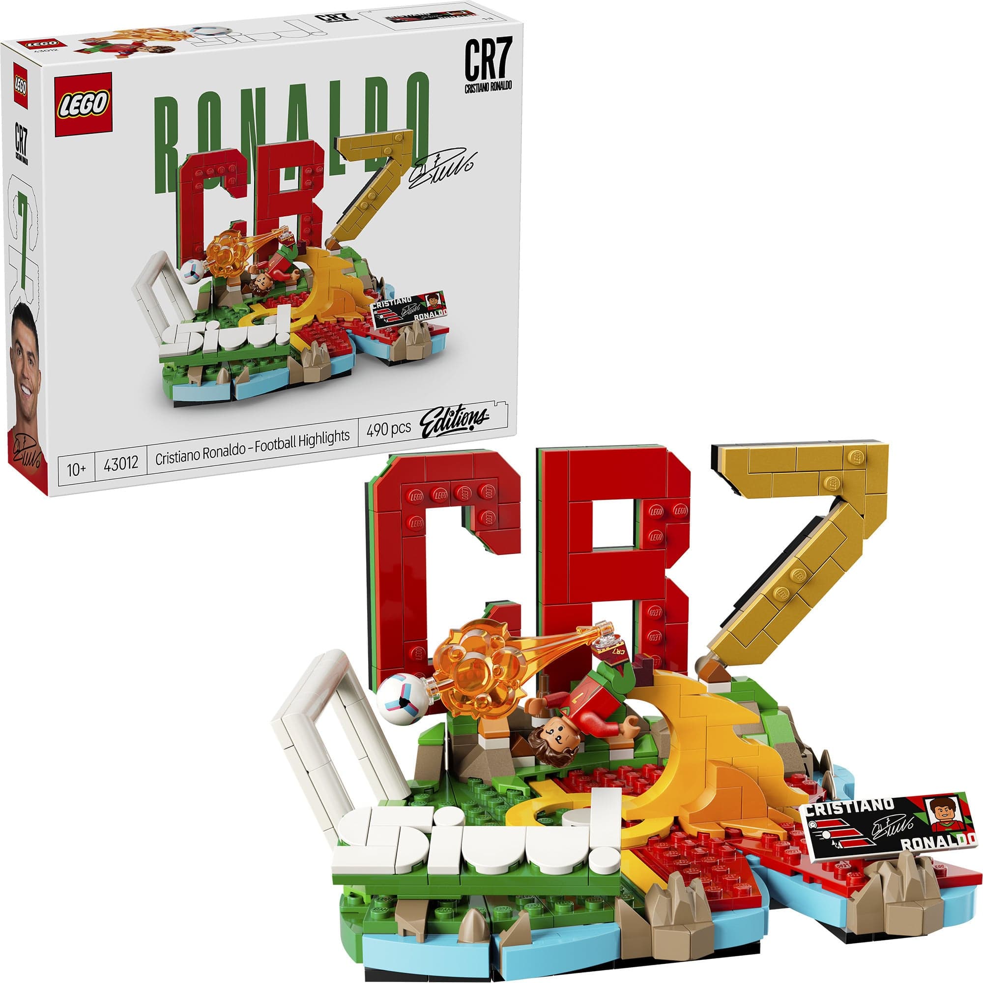 43012 Editions Cristiano Ronaldo - Fußball-Highlights, Konstruktionsspielzeug