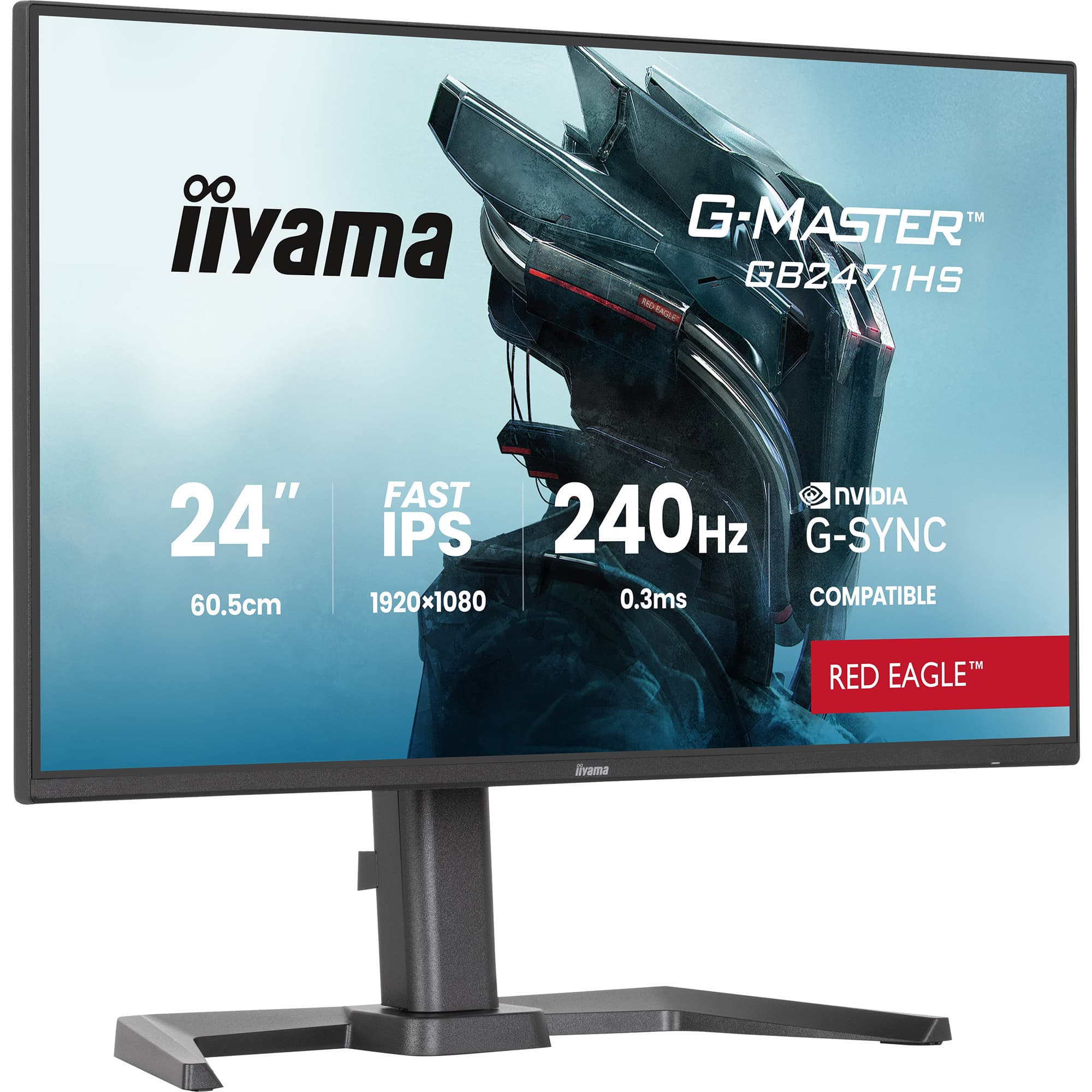 G-Master G2471HS-B1 Red Eagle, Gaming-Monitor