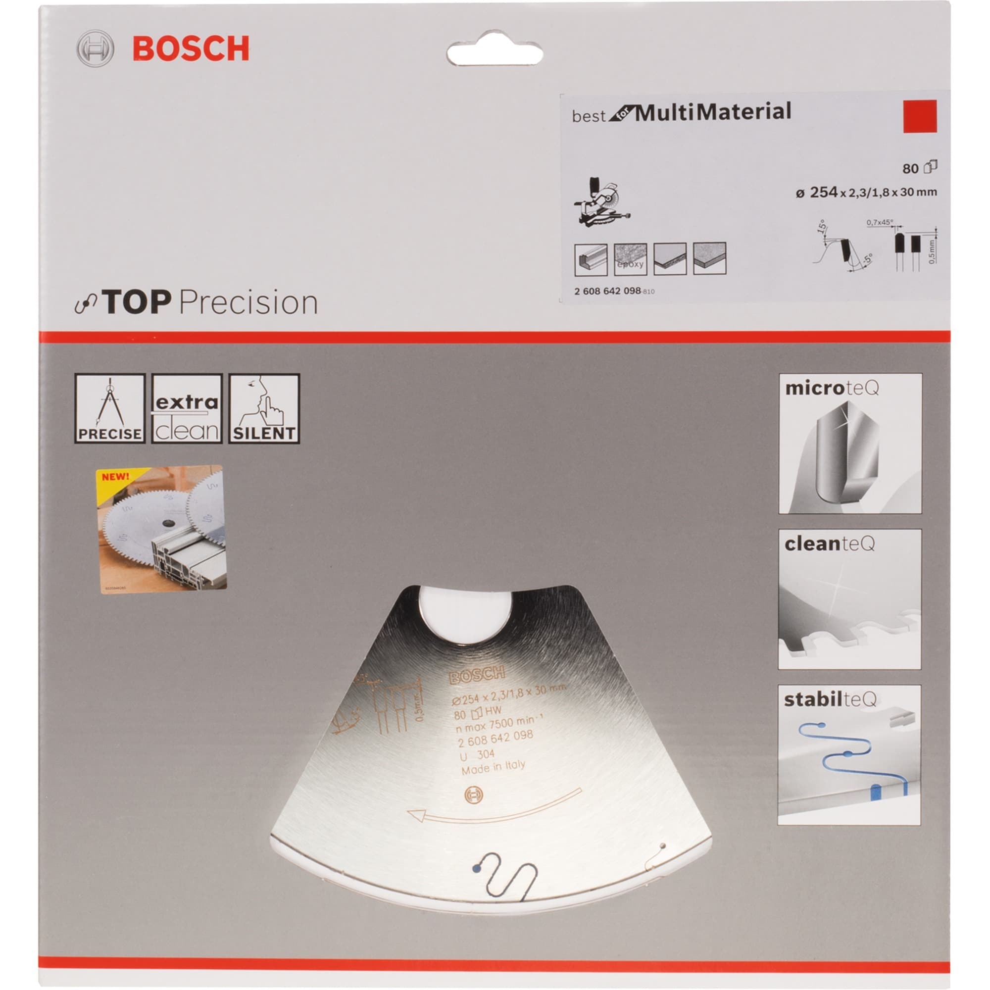 Kreissägeblatt Best for Multi Material, Ø 254mm, 80Z