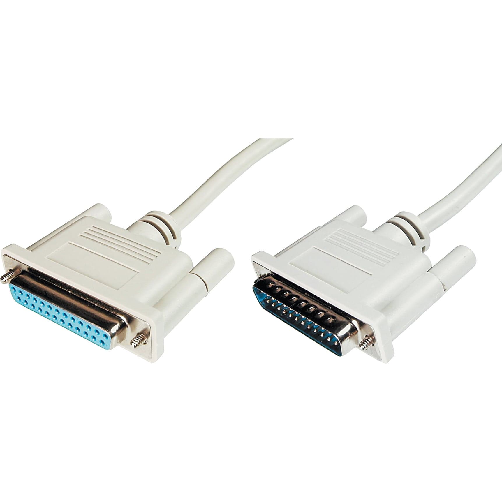 Serielles Datatransfer Verlängerungskabel, D-Sub25 (Stecker) > D-Sub25 (Buchse)