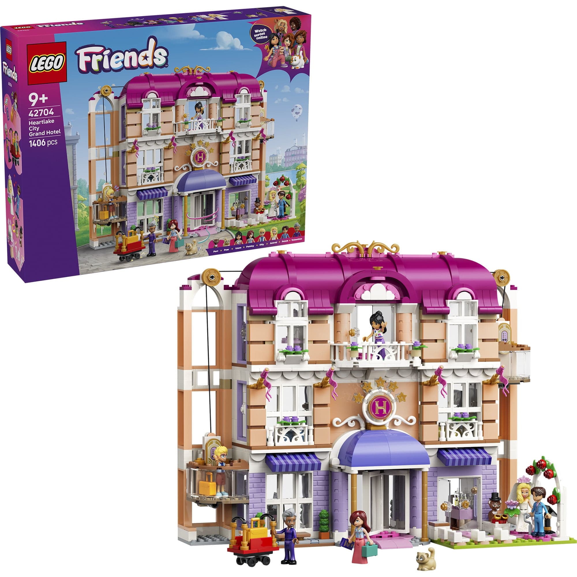 42704 Friends Das Grandhotel von Heartlake City, Konstruktionsspielzeug