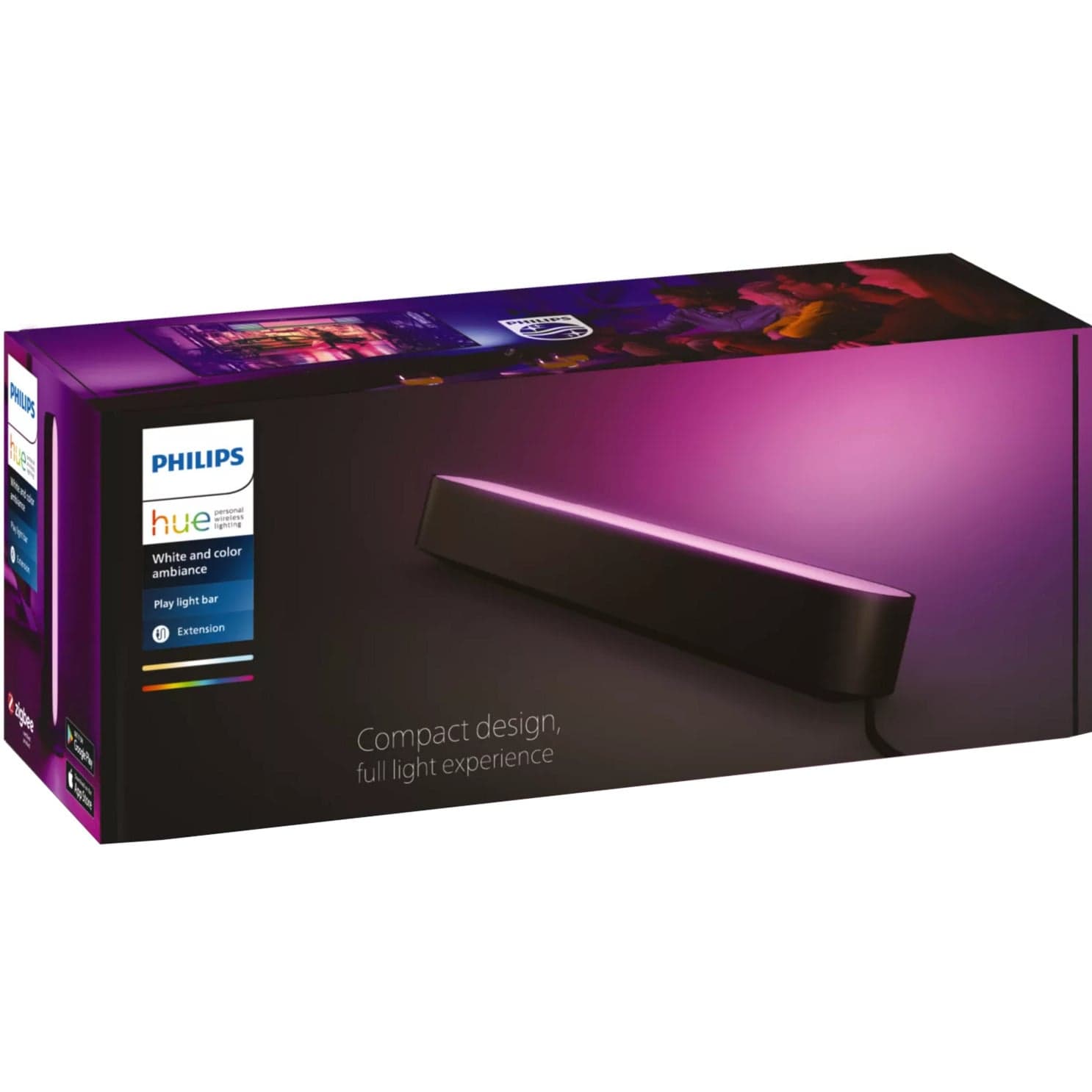 White & Color Ambiance Play Lightbar Erweiterung, LED-Leuchte