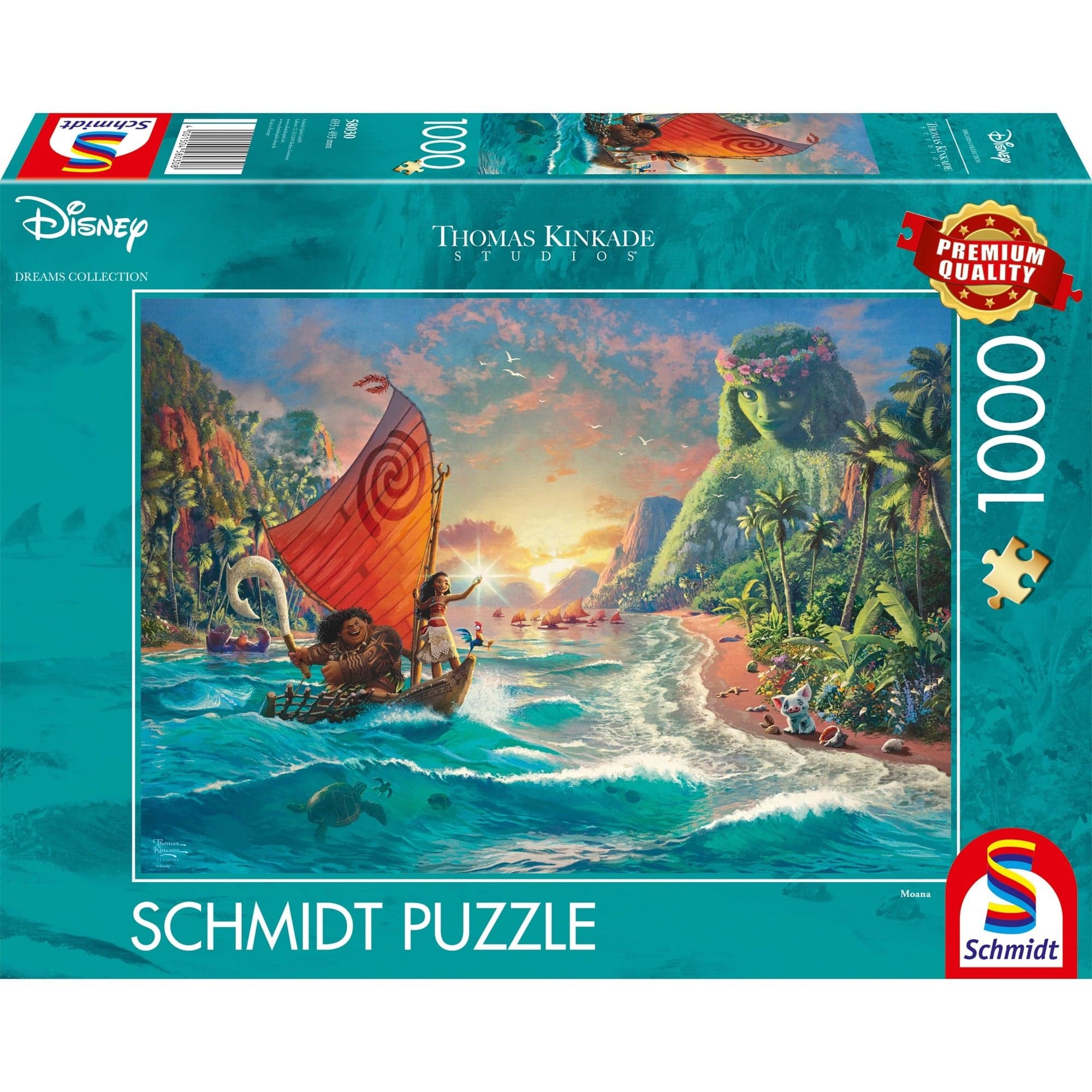 Thomas Kinkade Studios: Moana – Vaiana, Puzzle