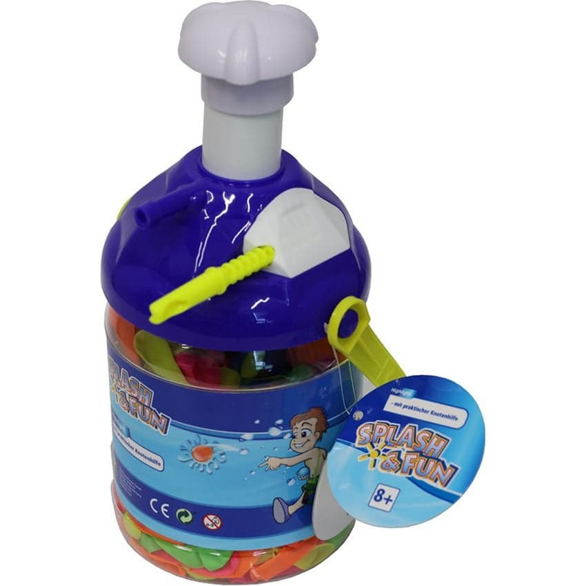 Wasserbombenpumpe inklusive 150 Wasserbomben, Wasserspielzeug
