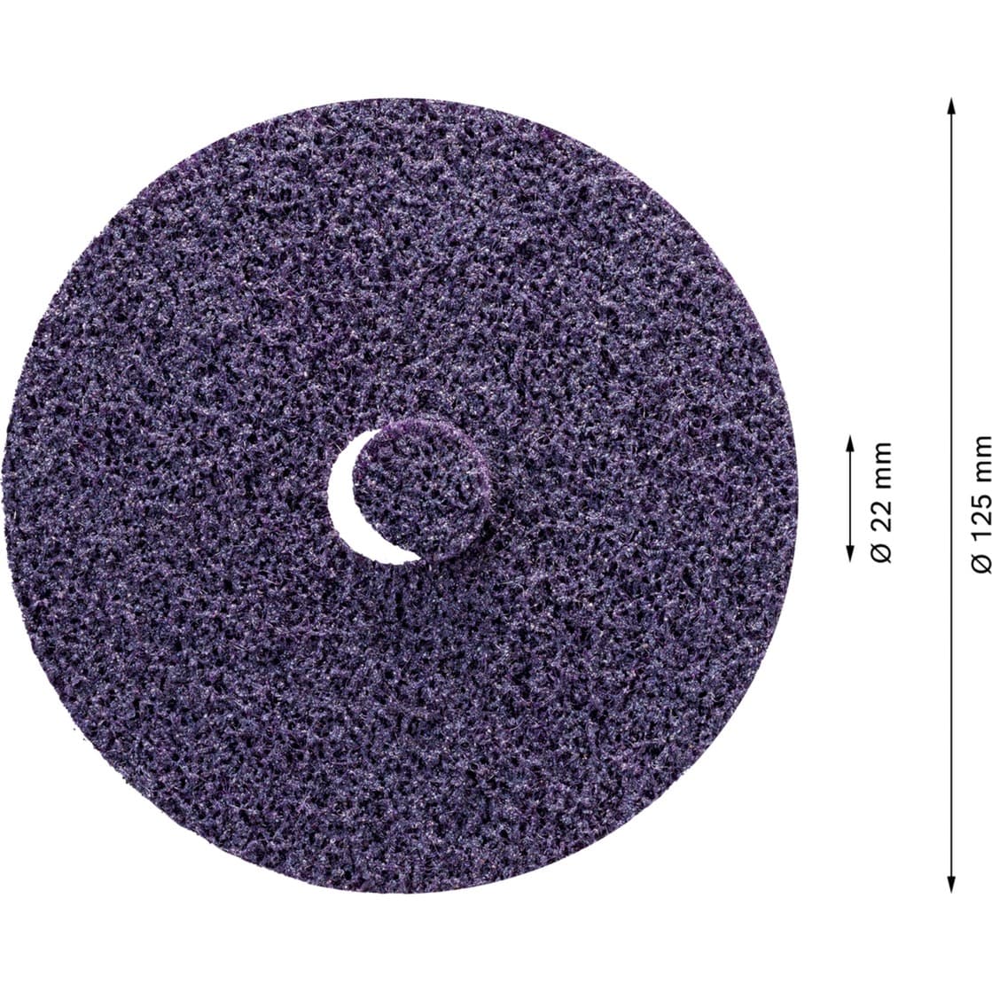 Expert Vlies-Schleifscheibe N477 SCM, Ø 125mm, extra grob