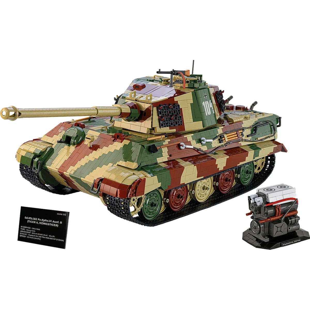Tiger II Königstiger, Konstruktionsspielzeug