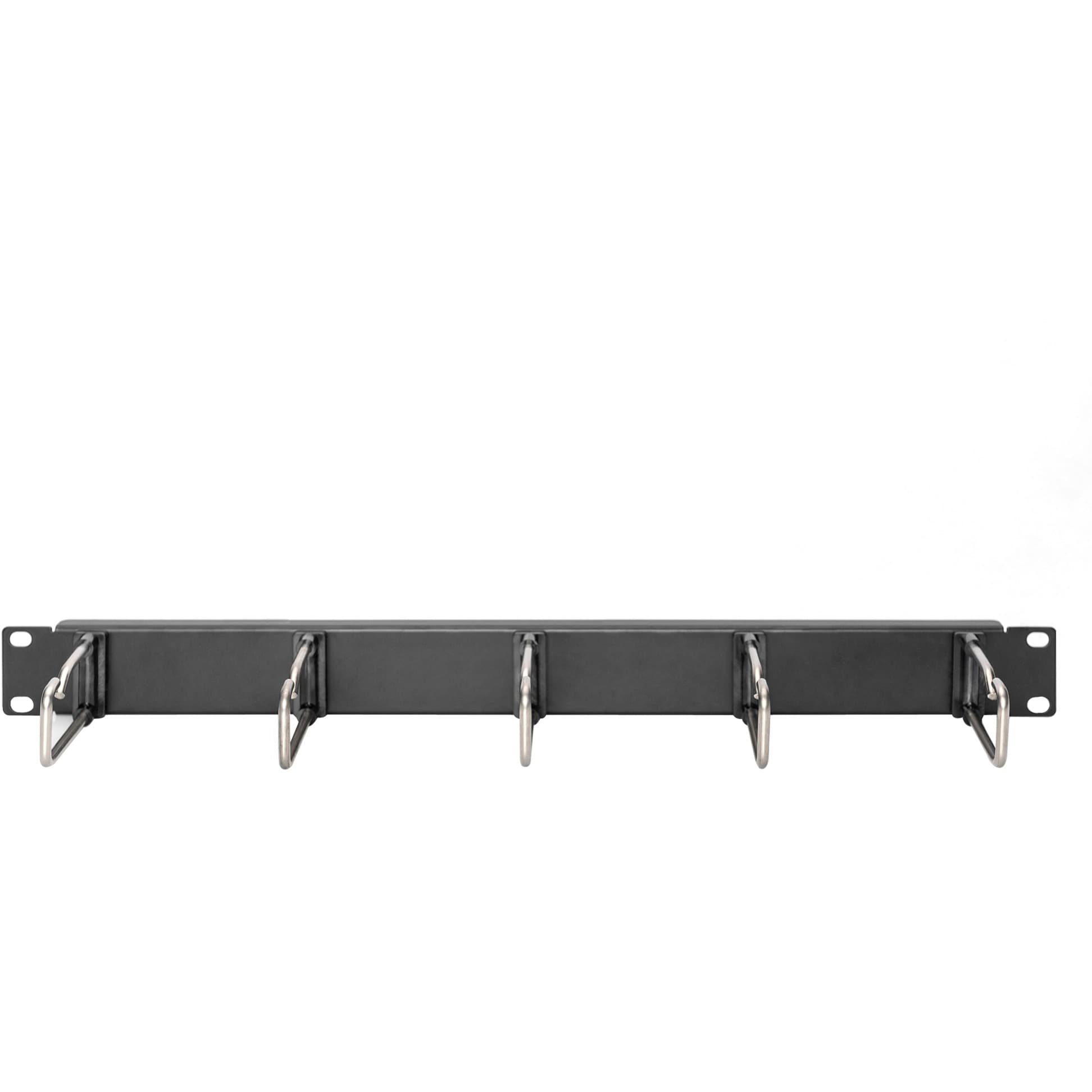Kabelrangierpanel mit Stahlbügeln für 483 mm (19")-Schränke, Kabelführung