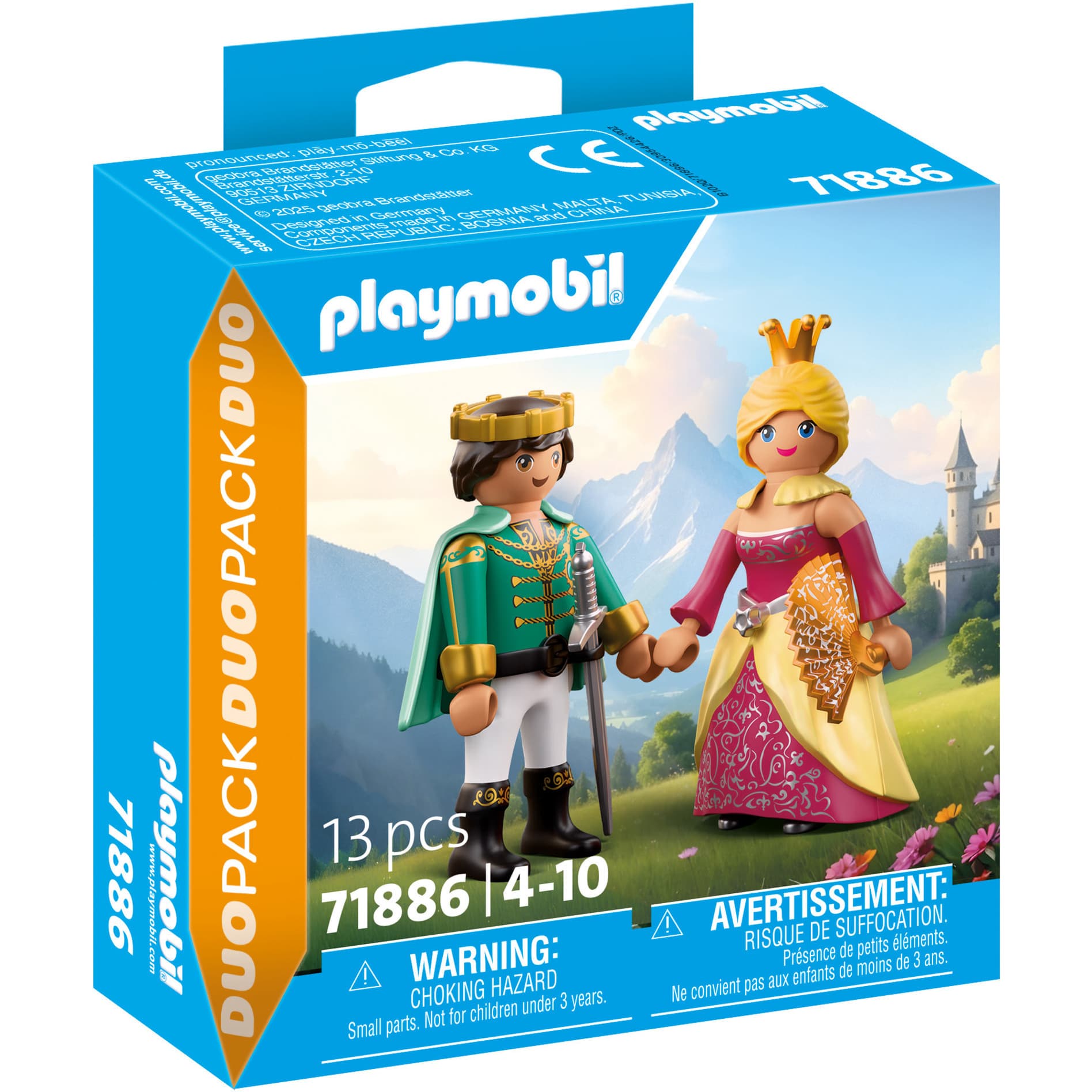 71886 DuoPack Prinz und Prinzessin, Konstruktionsspielzeug