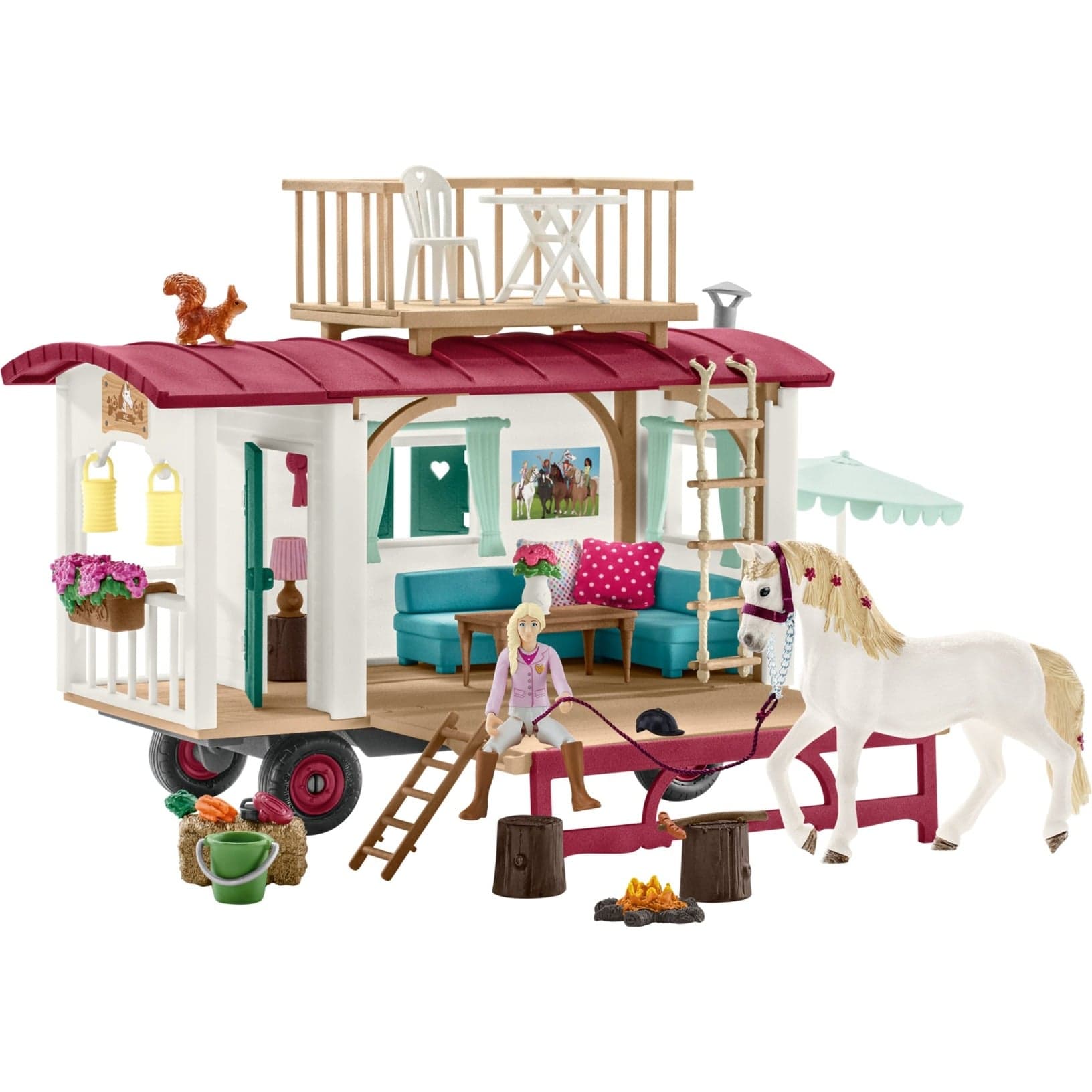 Horse Club Wohnwagen für geheime Club-Treffen, Spielfigur