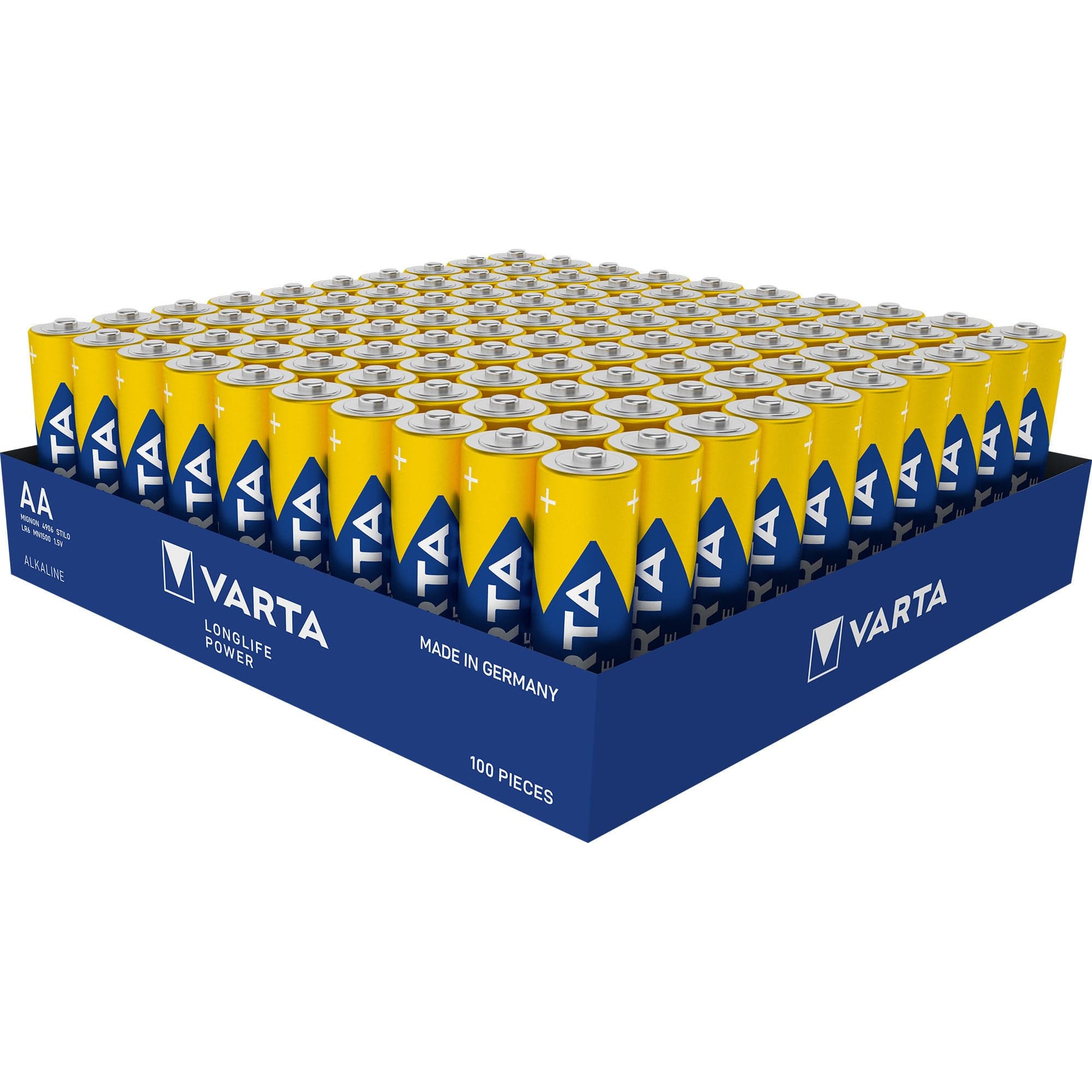 Longlife Power Batterie LR06 Tray, AA (Mignon)